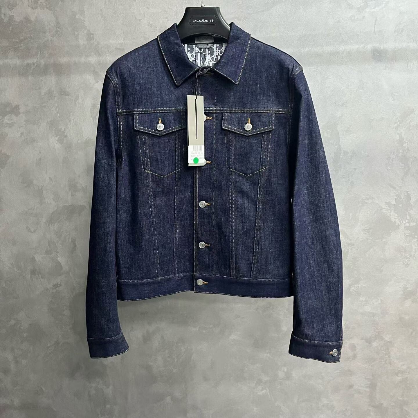 Dior Dior Denim Printed Blue Light Jacket xs Men Size US XS / EU 42 / 0 - 1 Thumbnail