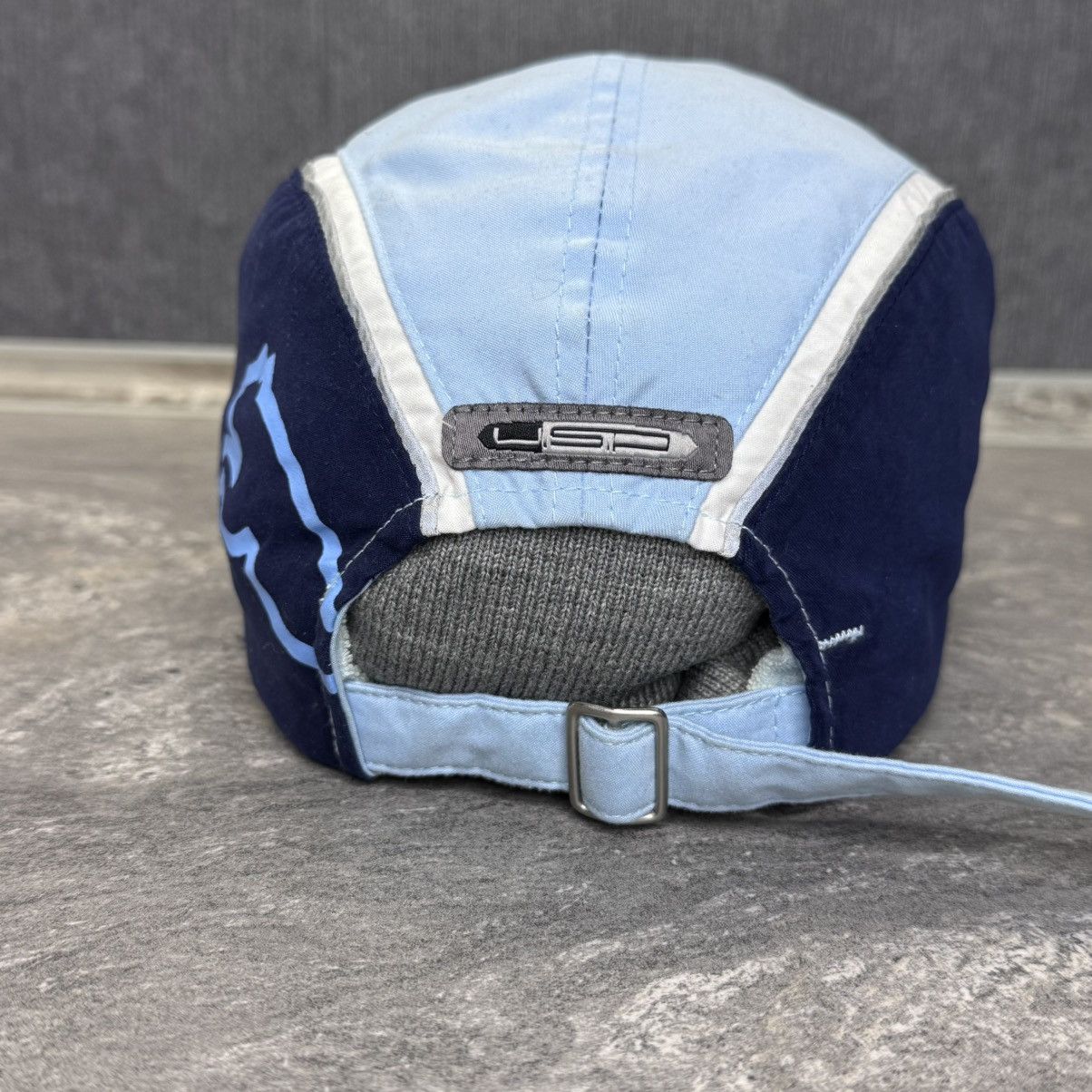 Puma Y2K Puma nylon 5-panel hat suede cap camp vintage big logo Size ONE SIZE - 3 Thumbnail