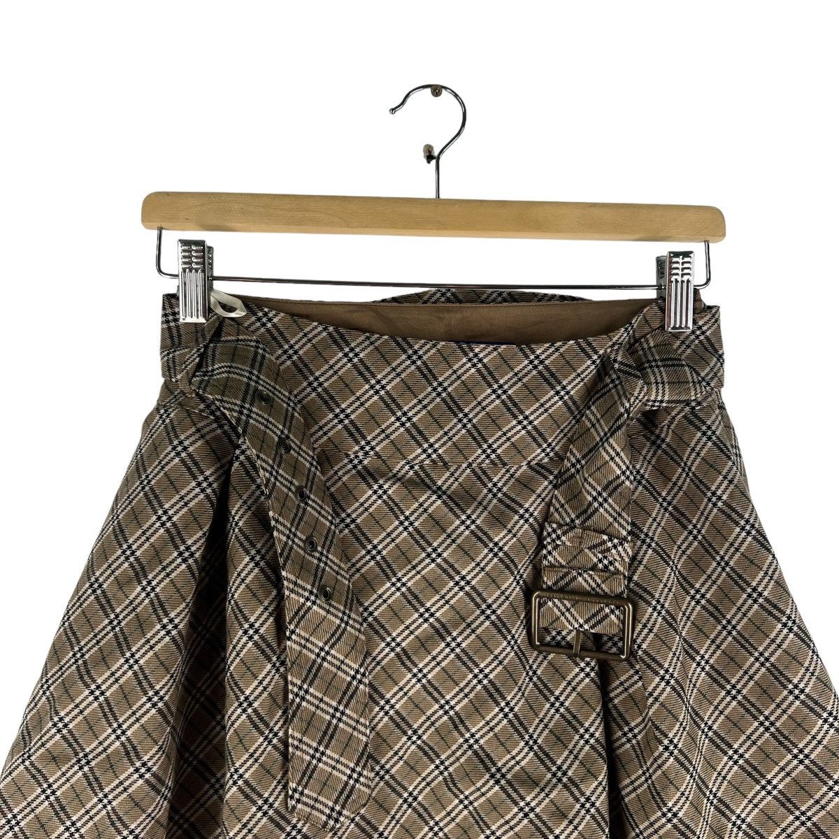 Burberry 🔥VINTAGE BURBERRY LONDON BLUE LABEL SKIRT NOVA CHECK Size 26" / US 2 / IT 38 - 5 Thumbnail