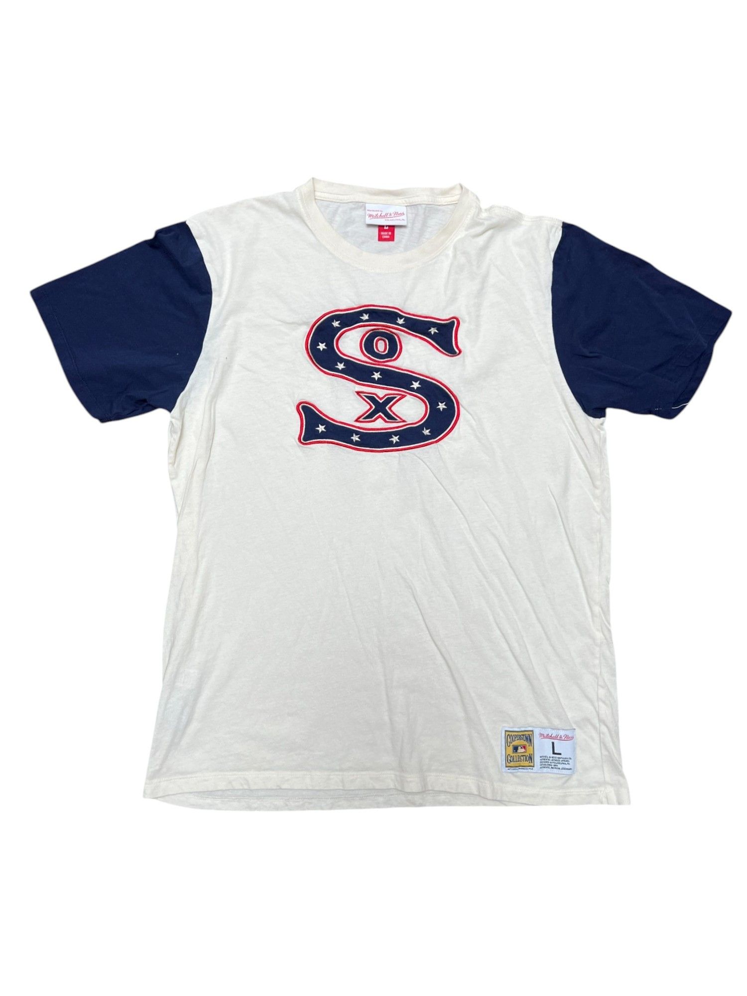 Cooperstown Collection White Sox Sz L Mitchell & Ness MLB T-Shirt Cooperstown Size US L / EU 52-54 / 3 - 1 Thumbnail