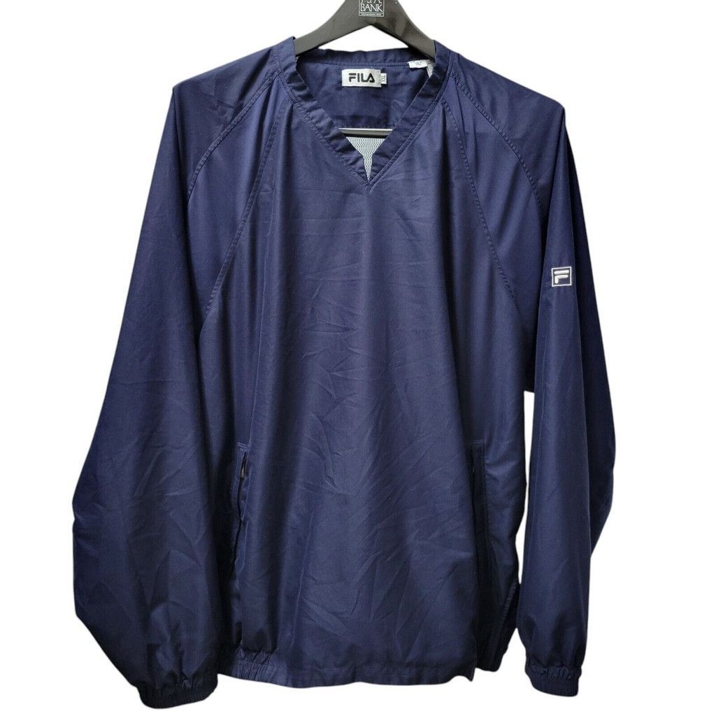 Fila Fila Men's Active V-neck Raglan Wind Shirt Size XXL. Size US XXL / EU 58 / 5 - 7 Thumbnail