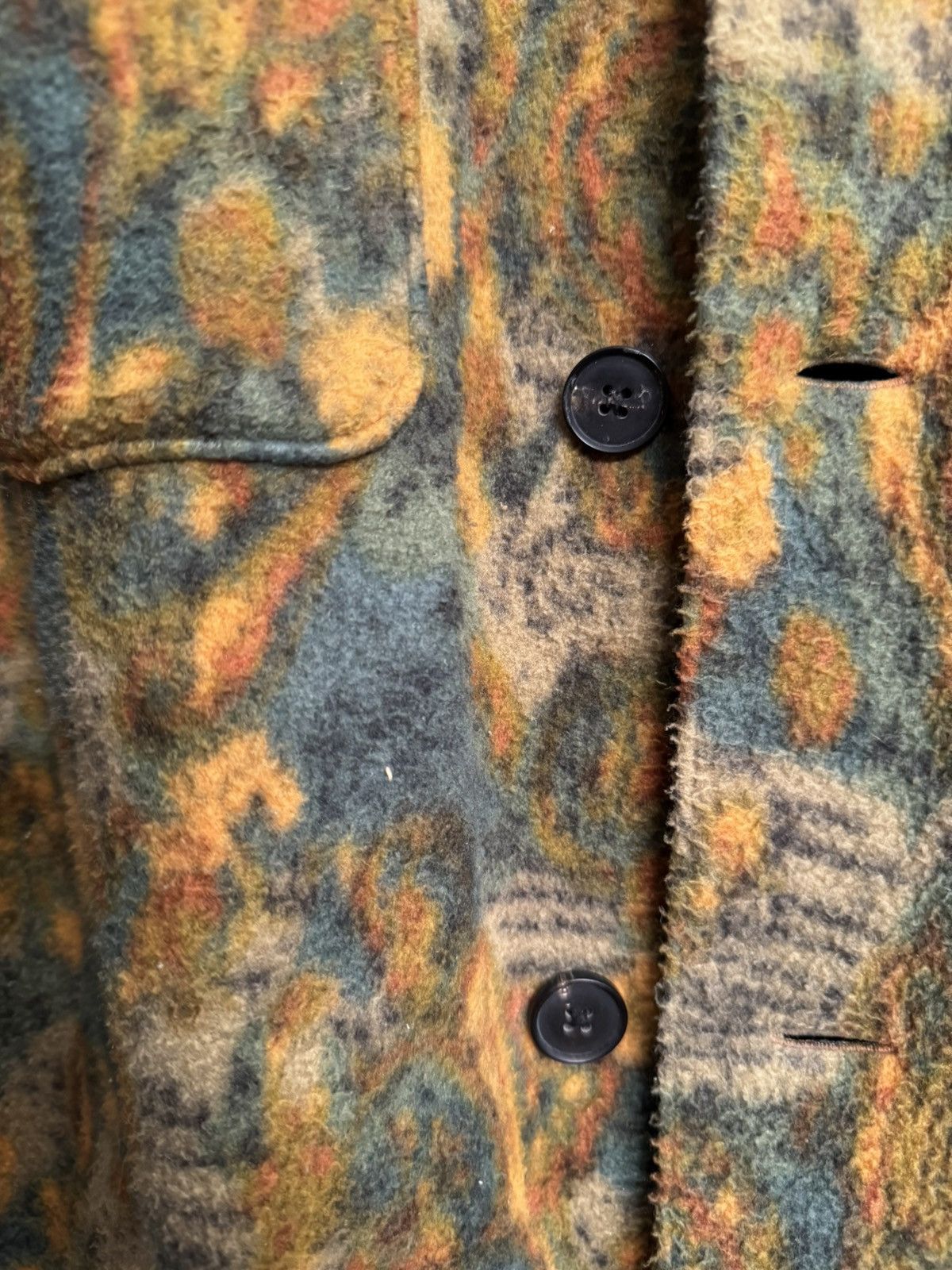 Supreme × Vintage Rare supreme button up fleece Size US XL / EU 56 / 4 - 4 Thumbnail