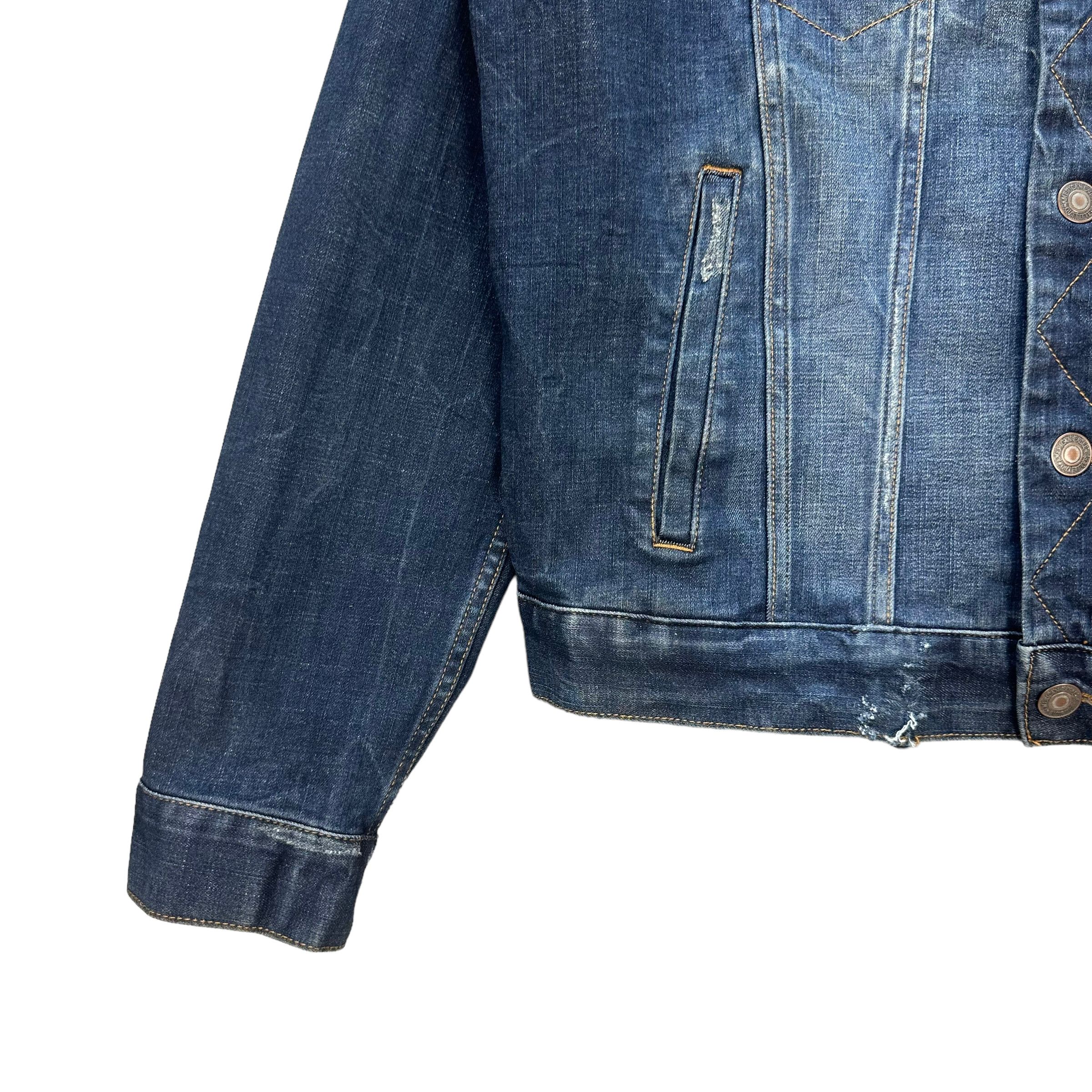 American Eagle Outfitters American Eagle Extreme Flex Denim Jacket #8386-006 Size US L / EU 52-54 / 3 - 5 Thumbnail