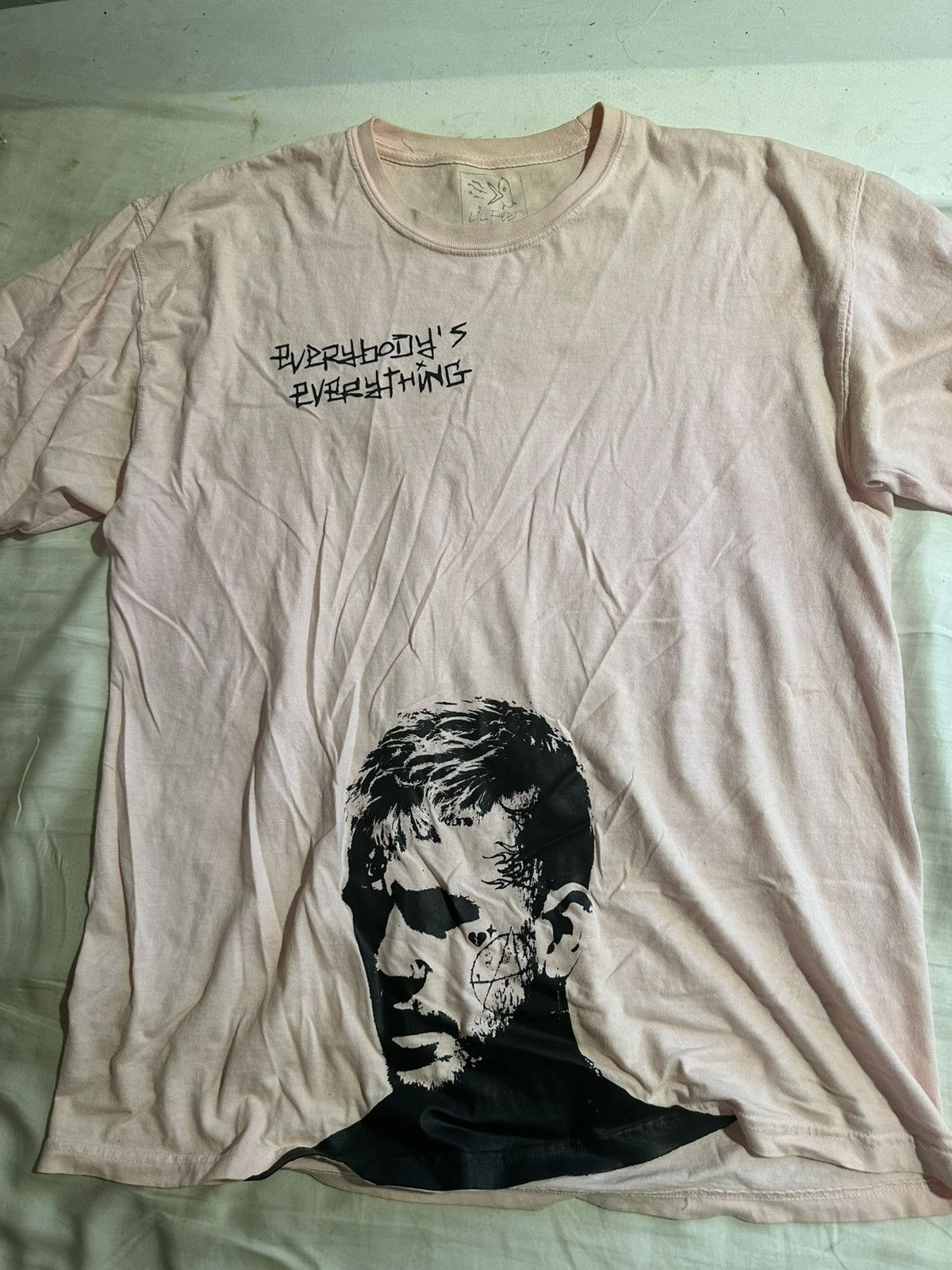 Lil Peep Lil Peep Everybody’s Everything Pink T-Shirt Rare Size XL Size US XL / EU 56 / 4 - 2 Thumbnail