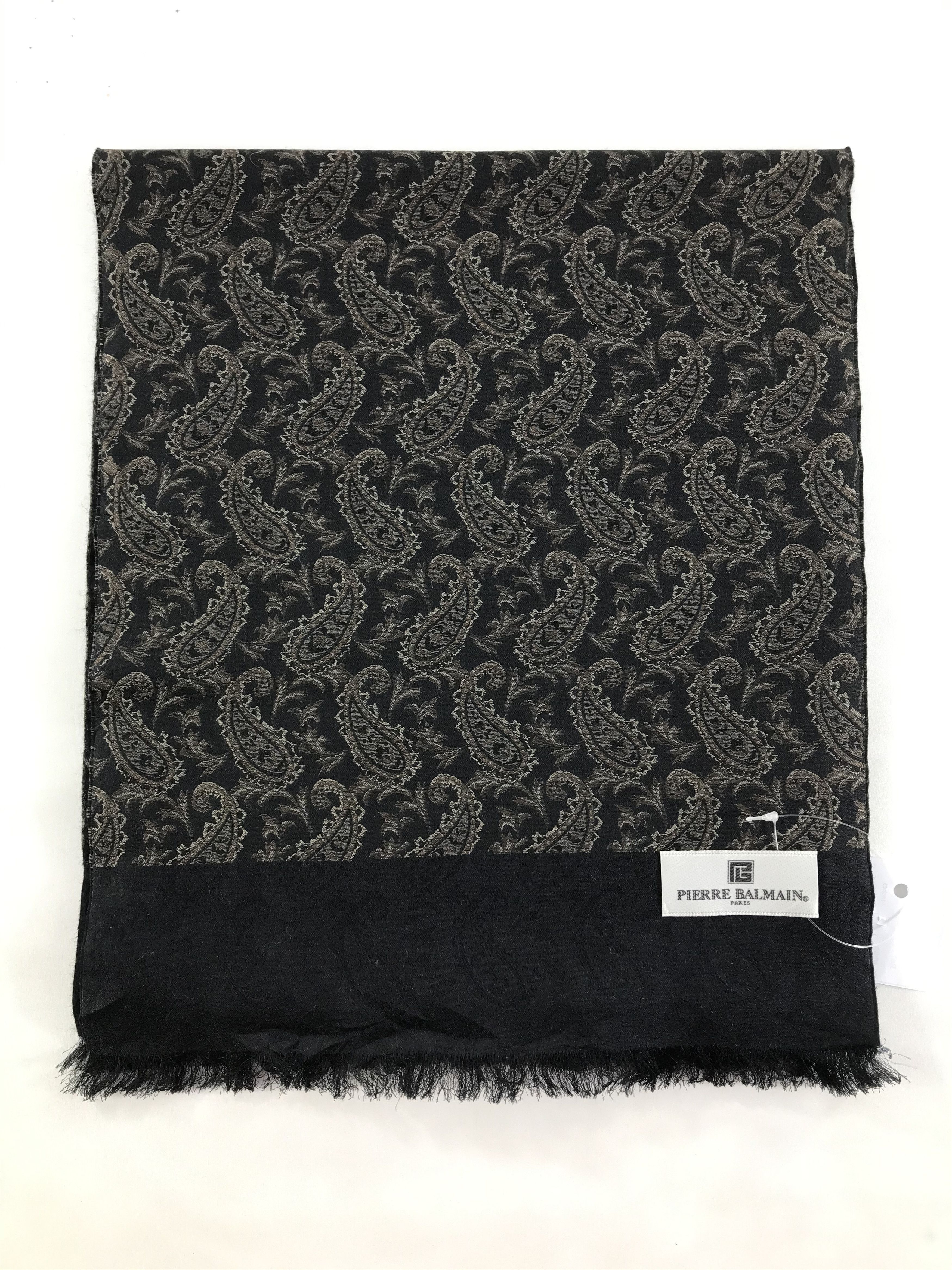 Pierre Balmain Vintage Pierre Balmain Scarf/Muffler/Neckwear MF1065 Size ONE SIZE - 2 Thumbnail