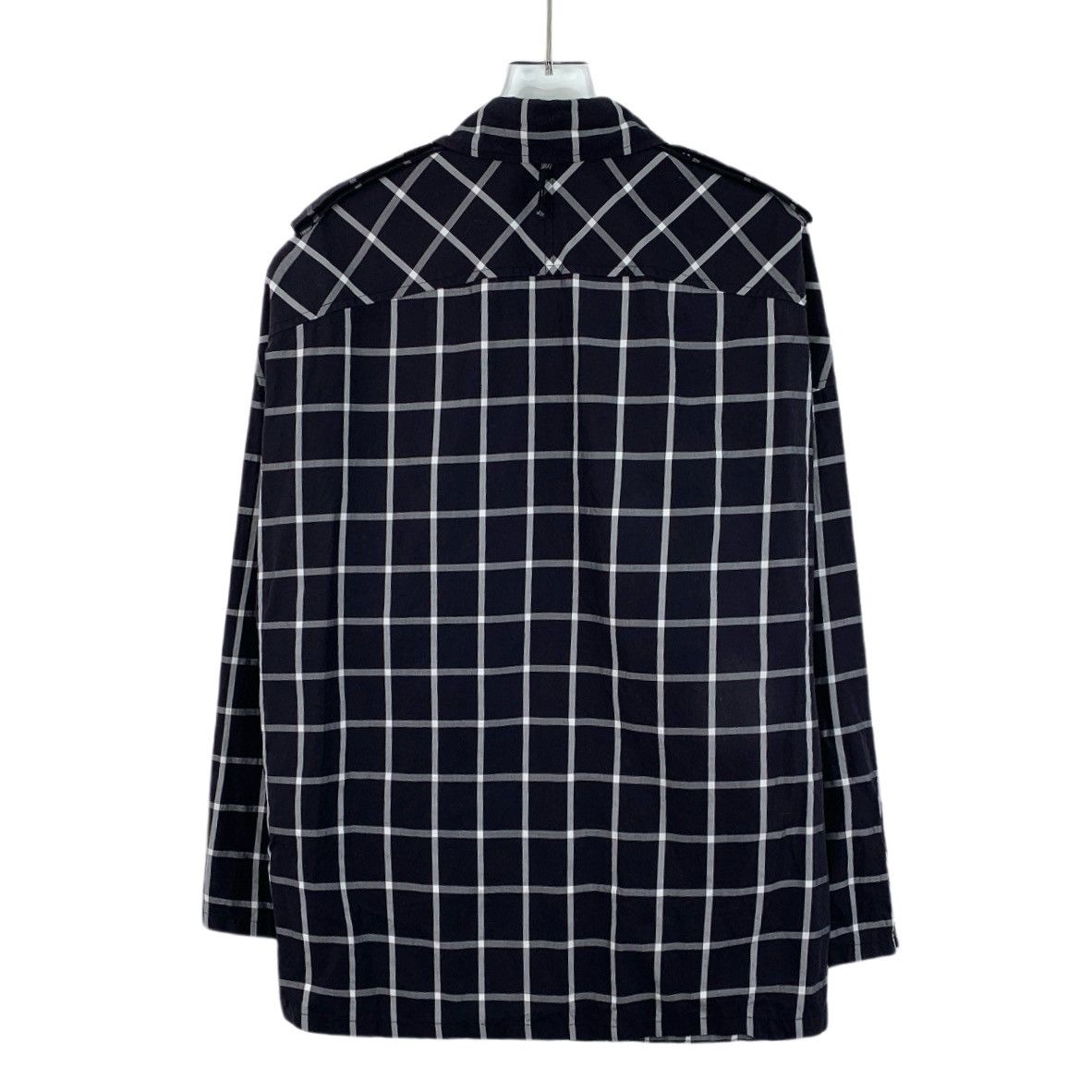 Hermes Hermes Color-block Plaid Zipper Long Sleeve Jacket K26WX Size S / US 4 / IT 40 - 2 Thumbnail