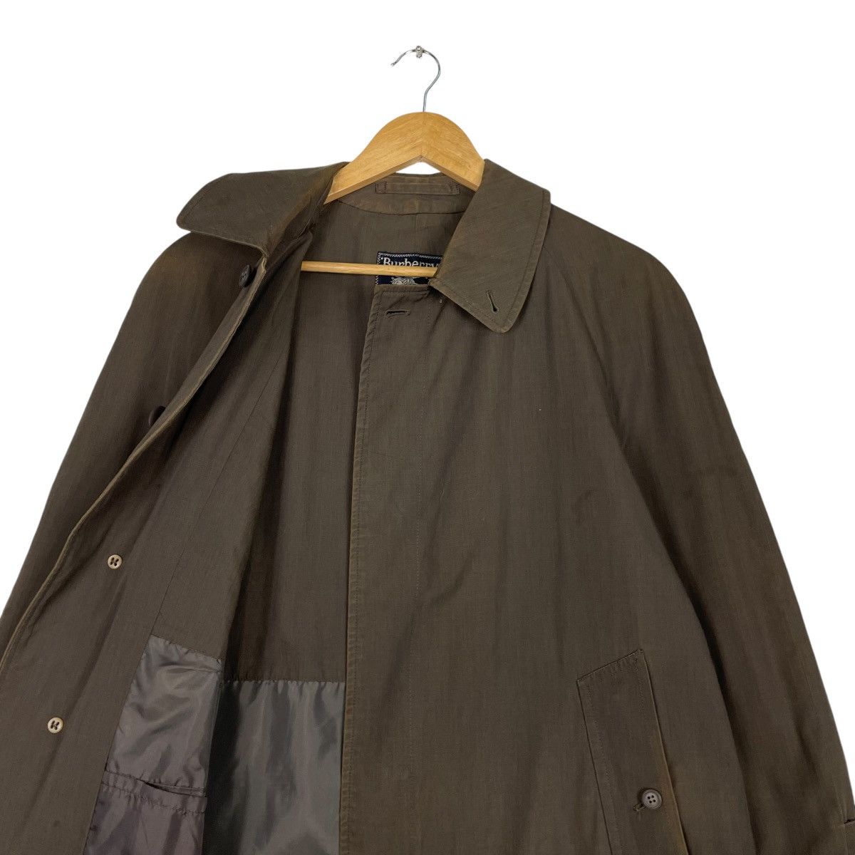 Burberry Prorsum × Vintage 💥80s BURBERRYS BROWN PARKA LONG JACKET Size US M / EU 48-50 / 2 - 11 Thumbnail