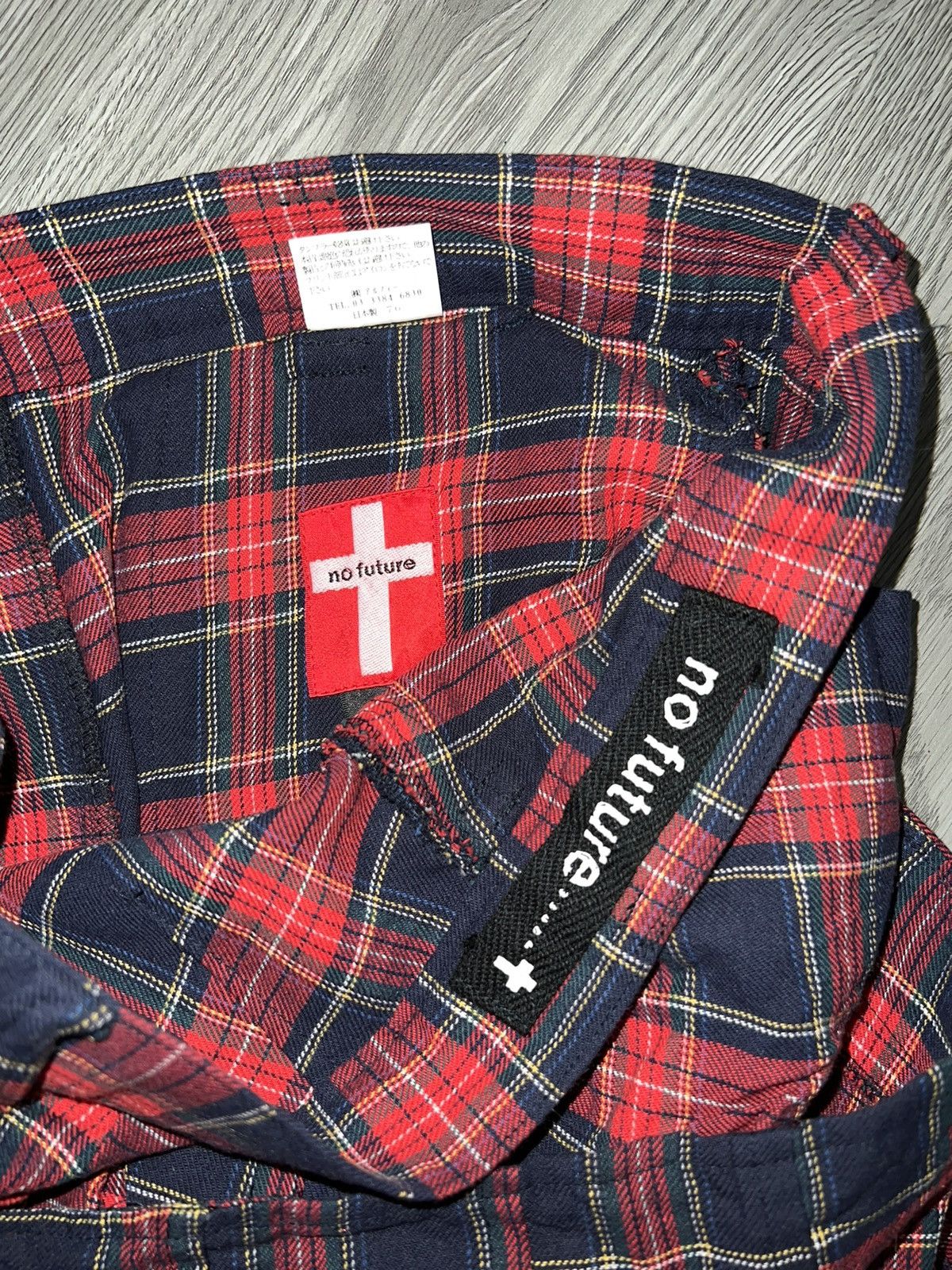 Boy London RARE NO FUTURE BONDAGE PUNK PANTS WITH SKIRT👹 Size 28" / US 6 / IT 42 - 9 Thumbnail