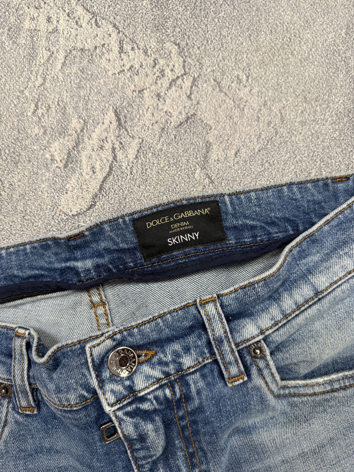 Dolce & Gabbana Dolce & Gabanna Vintage D&G Y2K Denim Jeans Size 34" / US 12 / IT 48 - 14 Thumbnail