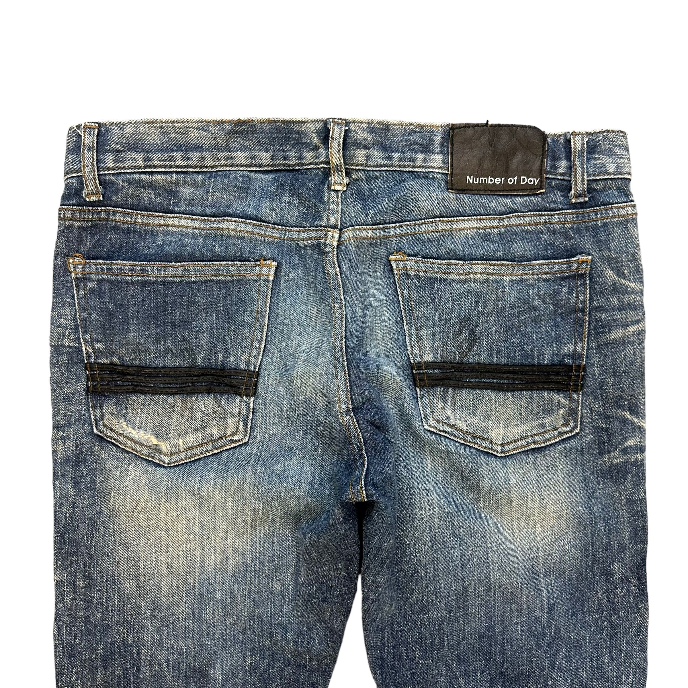 Other THE NUMBER OF DAY COMPANY JEANS DENIM PANT #8515-012 Size 34" / US 12 / IT 48 - 11 Thumbnail