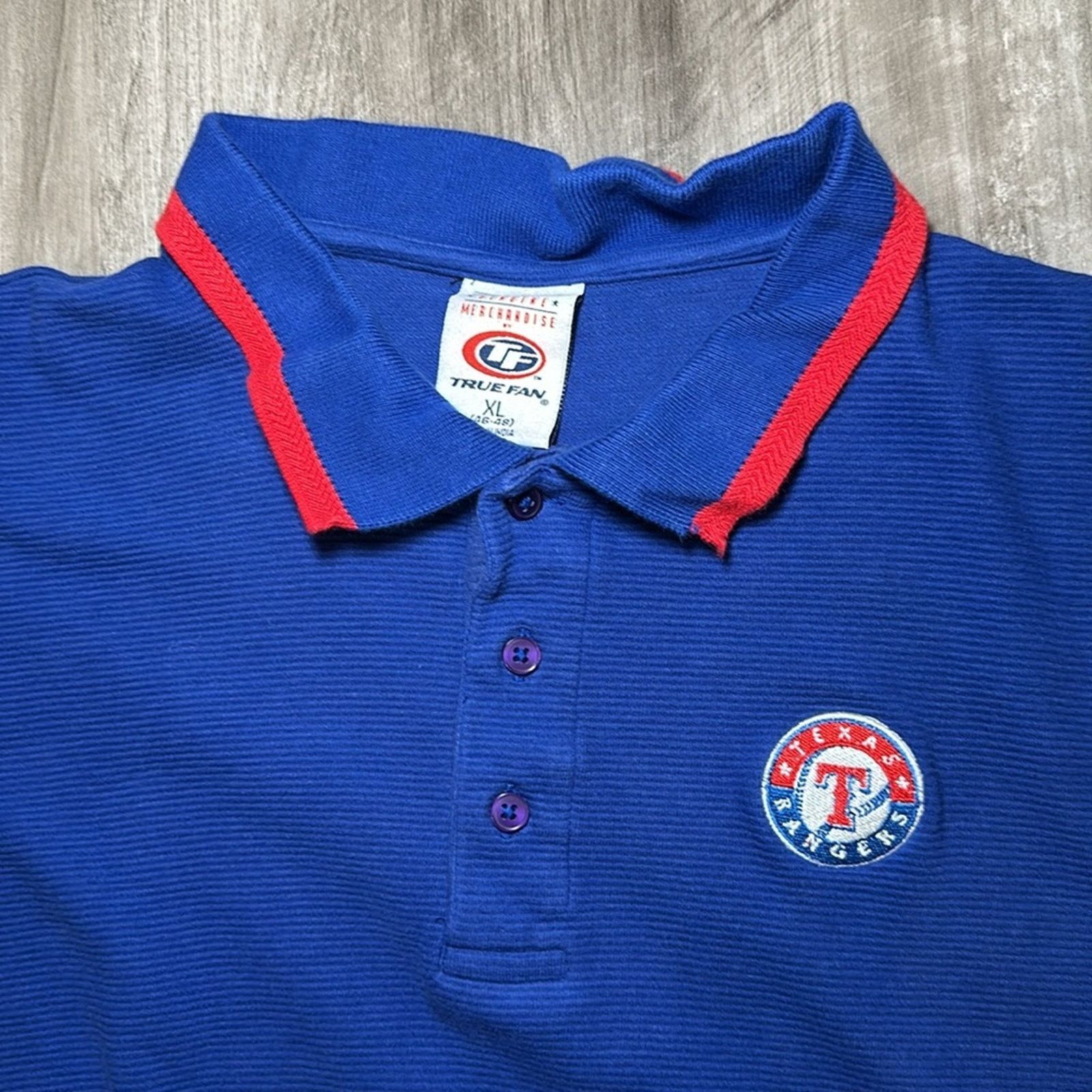 Other Texas Rangers True Fan Genuine Merchandise Polo - XL Size US XL / EU 56 / 4 - 5 Thumbnail