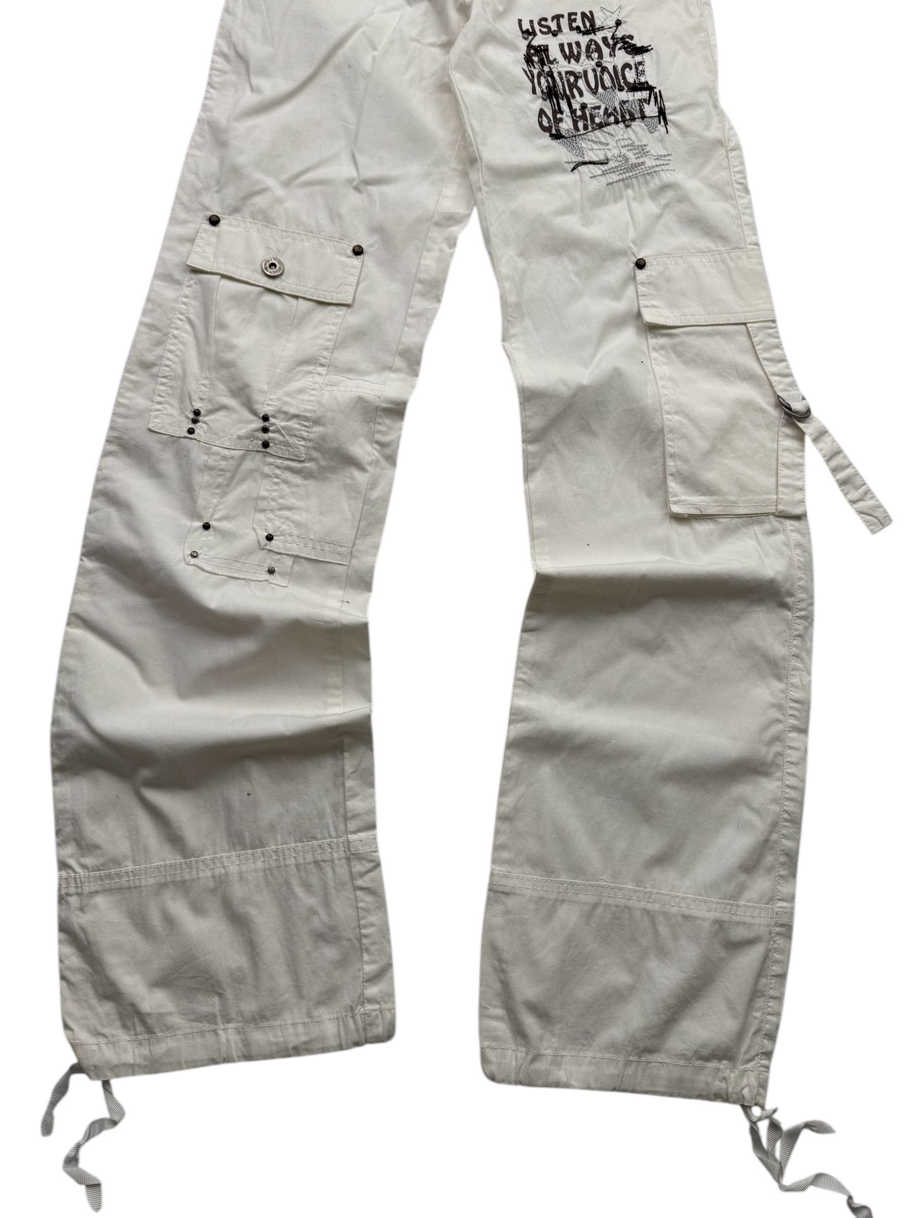 Japanese Brand Y2K Cargo Pants W27(V9) Size 25" / US 0 / IT 36 - 3 Thumbnail