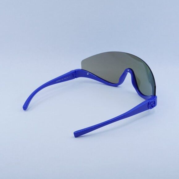 Gucci Gucci GG1650S 010 Sunglasses Blue Frame - Lowest Price! Size ONE SIZE - 11 Thumbnail