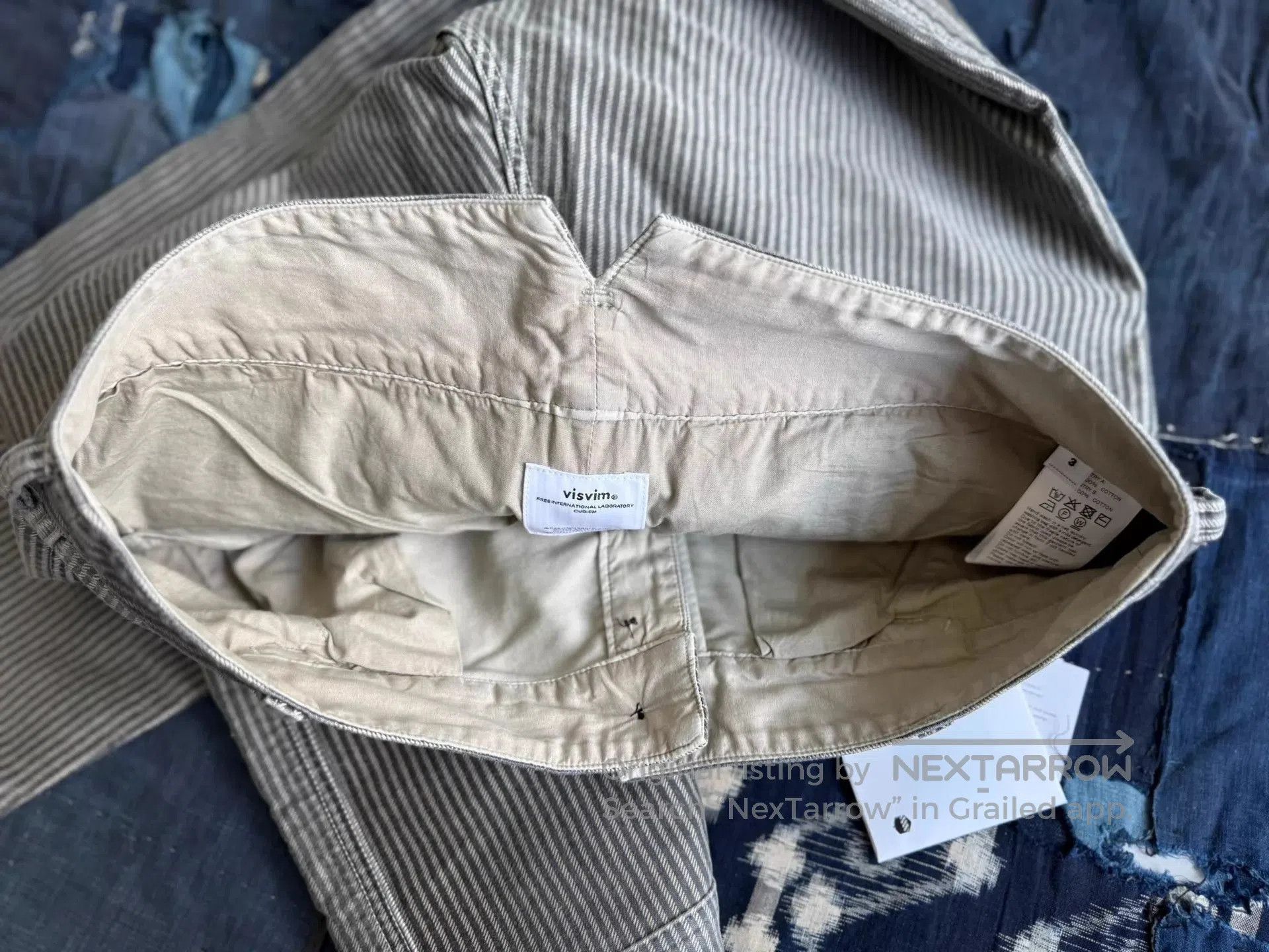 Visvim Striped Casual Pants Multi Size 34. Size US 34 / EU 50 - 8 Thumbnail