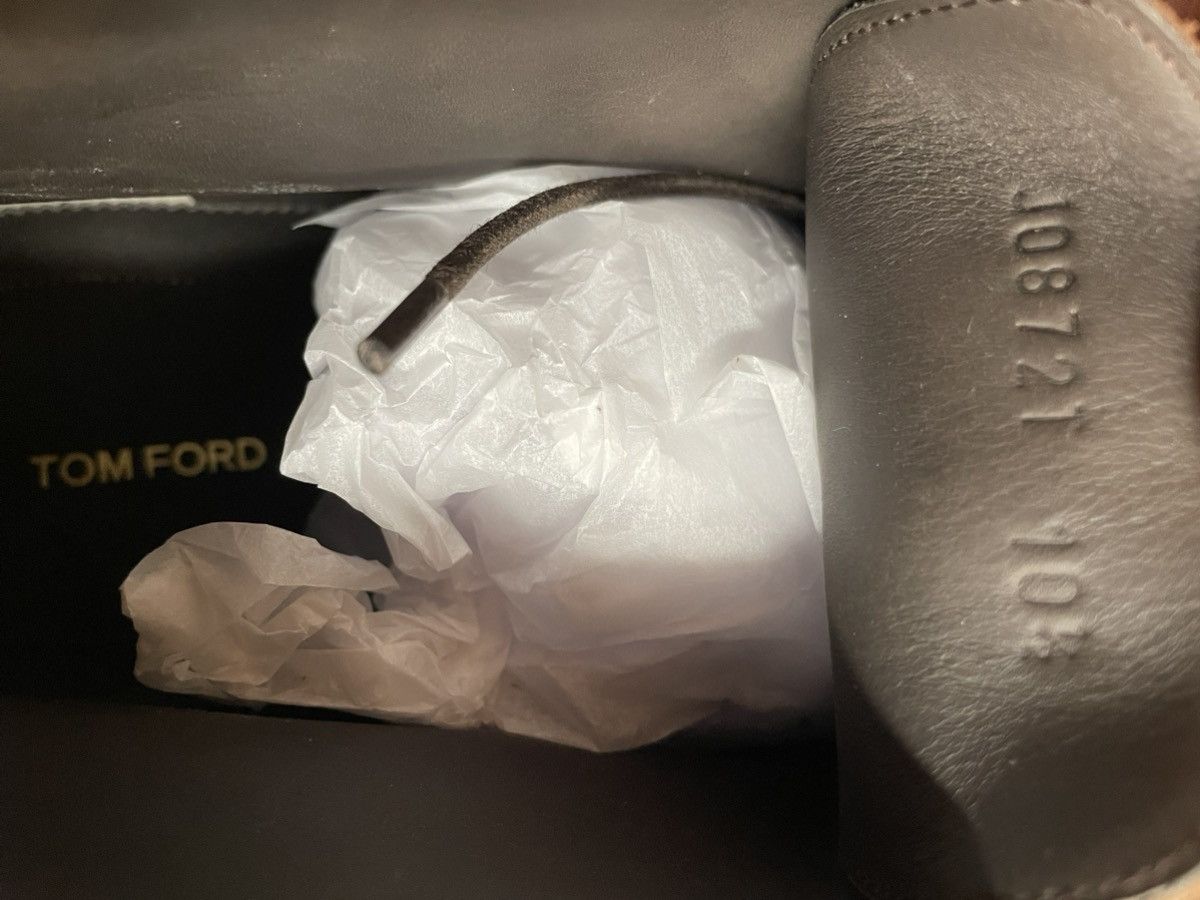 Tom Ford Leather Ankle Boots Size US 10.5 / EU 43-44 - 8 Thumbnail