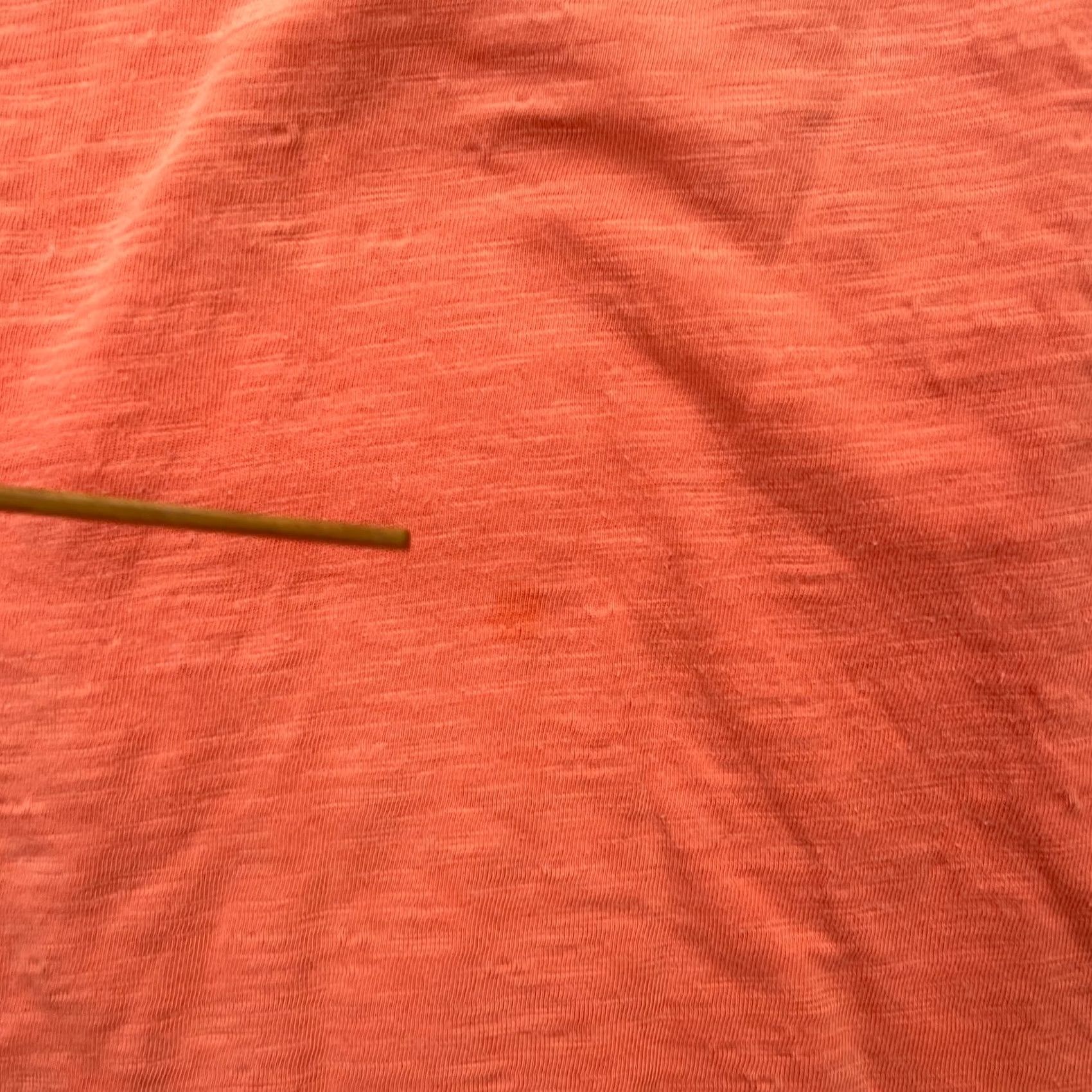 Eddie Bauer Eddie Bauer Womens Petite Medium Orange Heather V Neck Cap Sleeve Outdoor Shirt Size M / US 6-8 / IT 42-44 - 5 Thumbnail