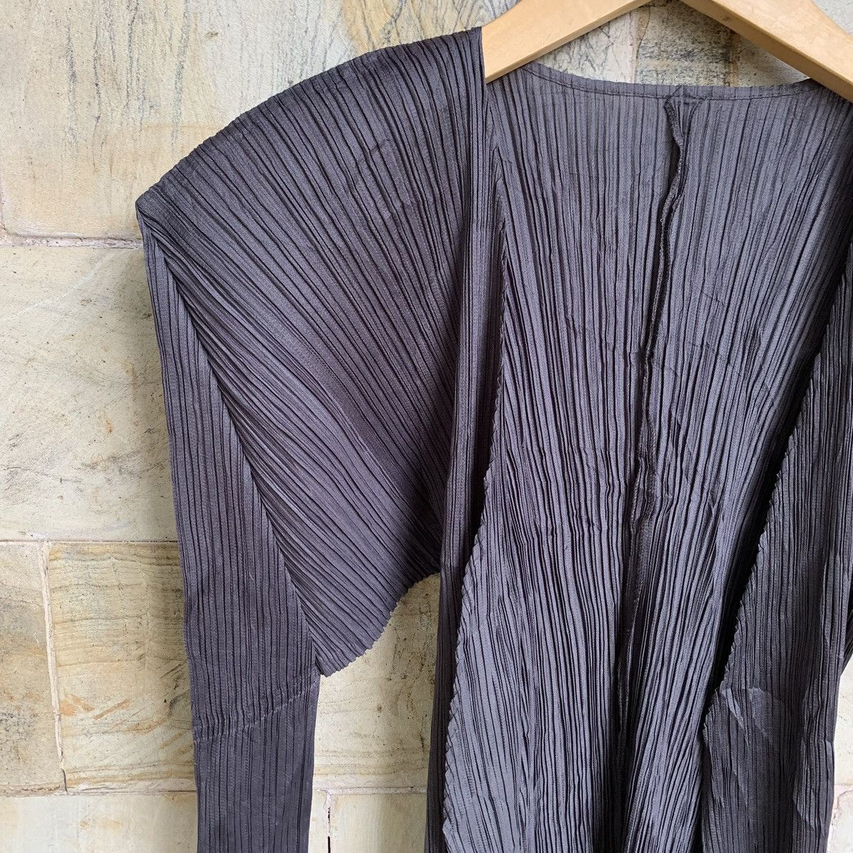 Pleats Please Issey Miyake Rare Vintage Pleats Please By Issey Miyake Haori Cardigan Size L / US 10 / IT 46 - 3 Thumbnail
