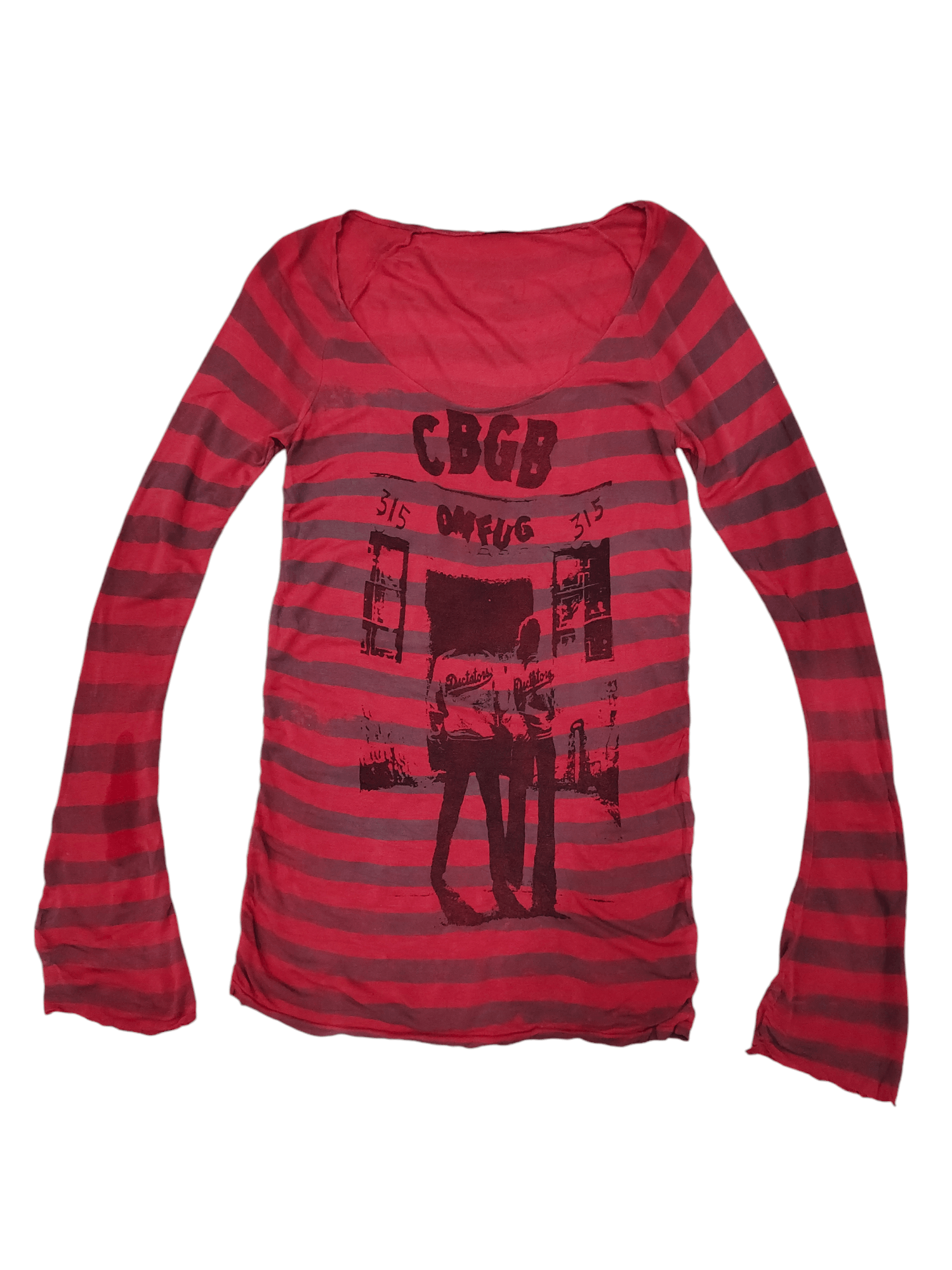 Band Tees Vintage CBGB Punk Rock Distressed Tee Size M / US 6-8 / IT 42-44 - 1 Thumbnail