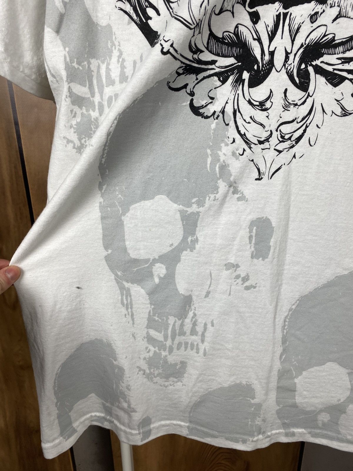 Other 💀Over Print T-Shirt Contract Killer Skeleton Tee💀 Size US L / EU 52-54 / 3 - 8 Thumbnail