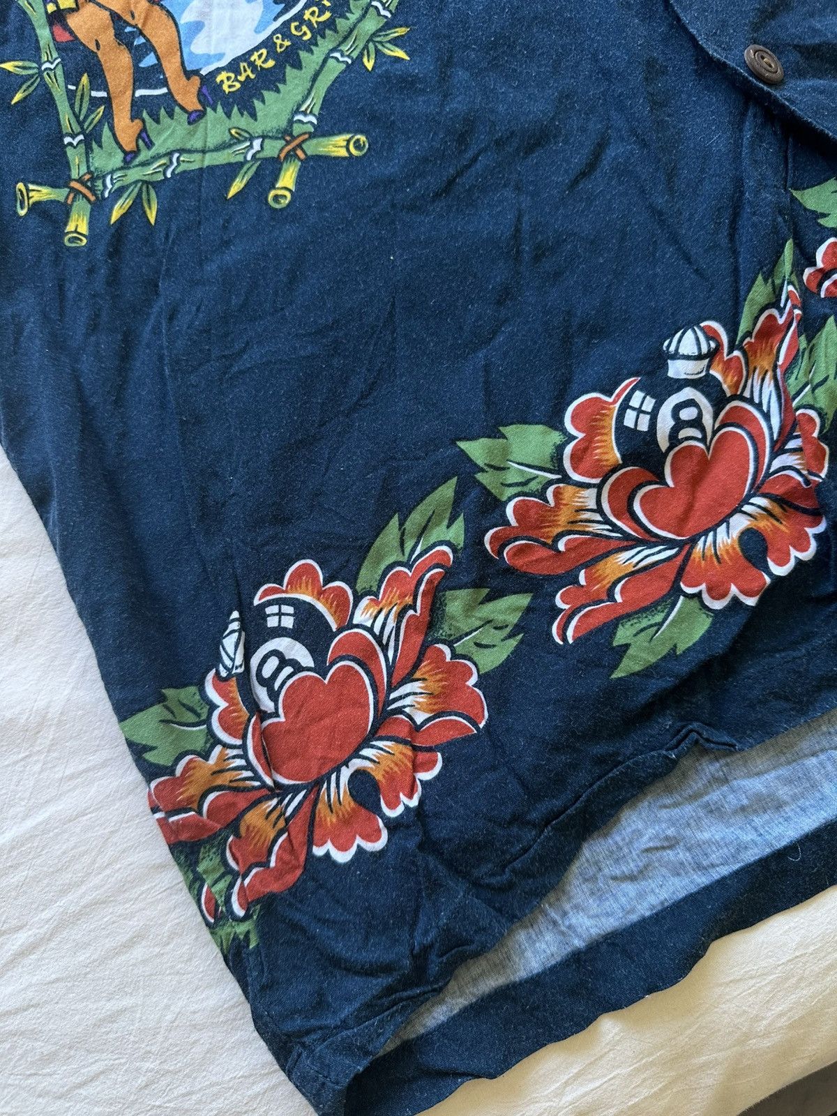 Mambo Mambo loud shirt vintage The royal Mambo hawaii style 90s Size US L / EU 52-54 / 3 - 5 Thumbnail