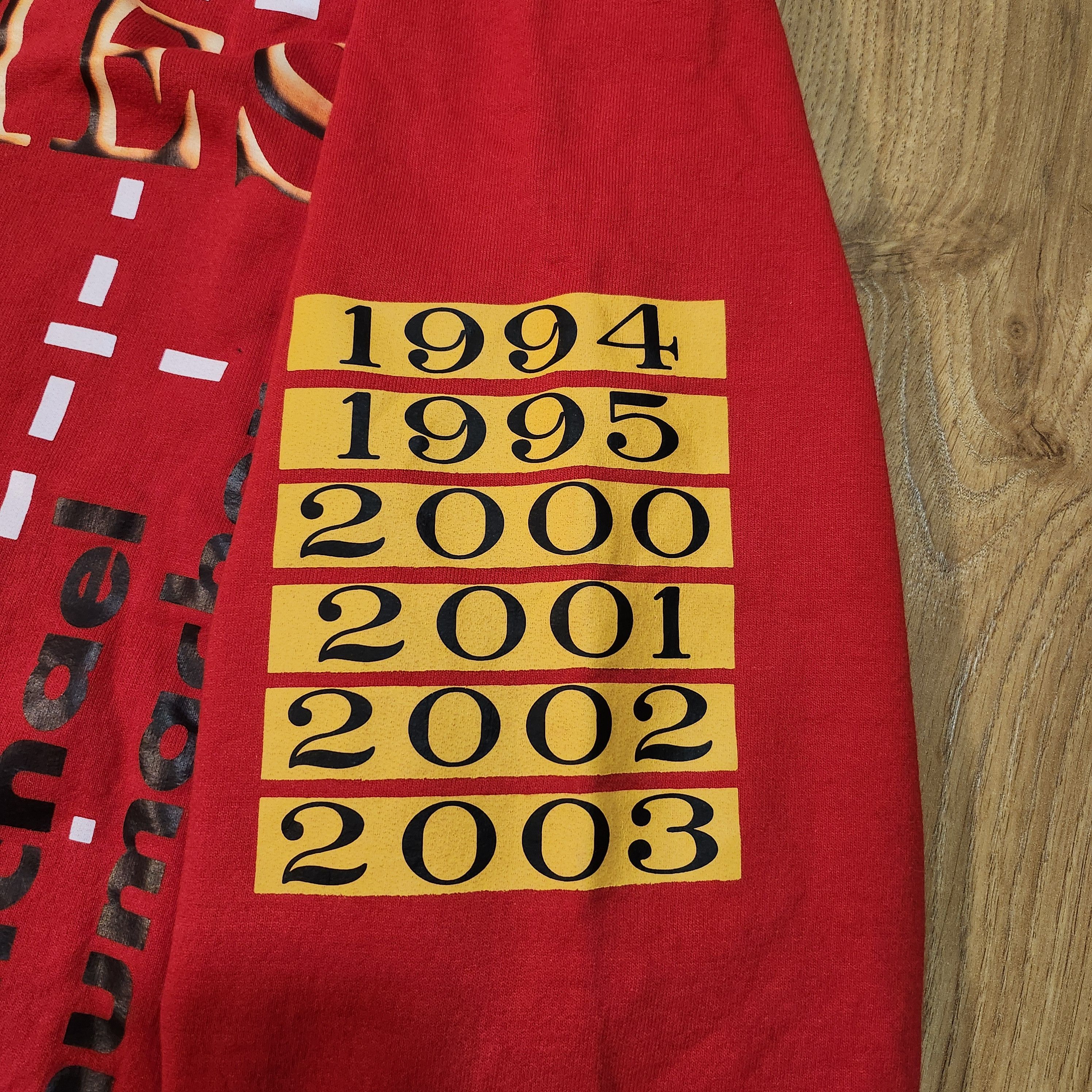Ferrari × Formula 1 Vintage Michael Schumacher 2003 Champion Ferrari Hoodie Size US XL / EU 56 / 4 - 4 Thumbnail