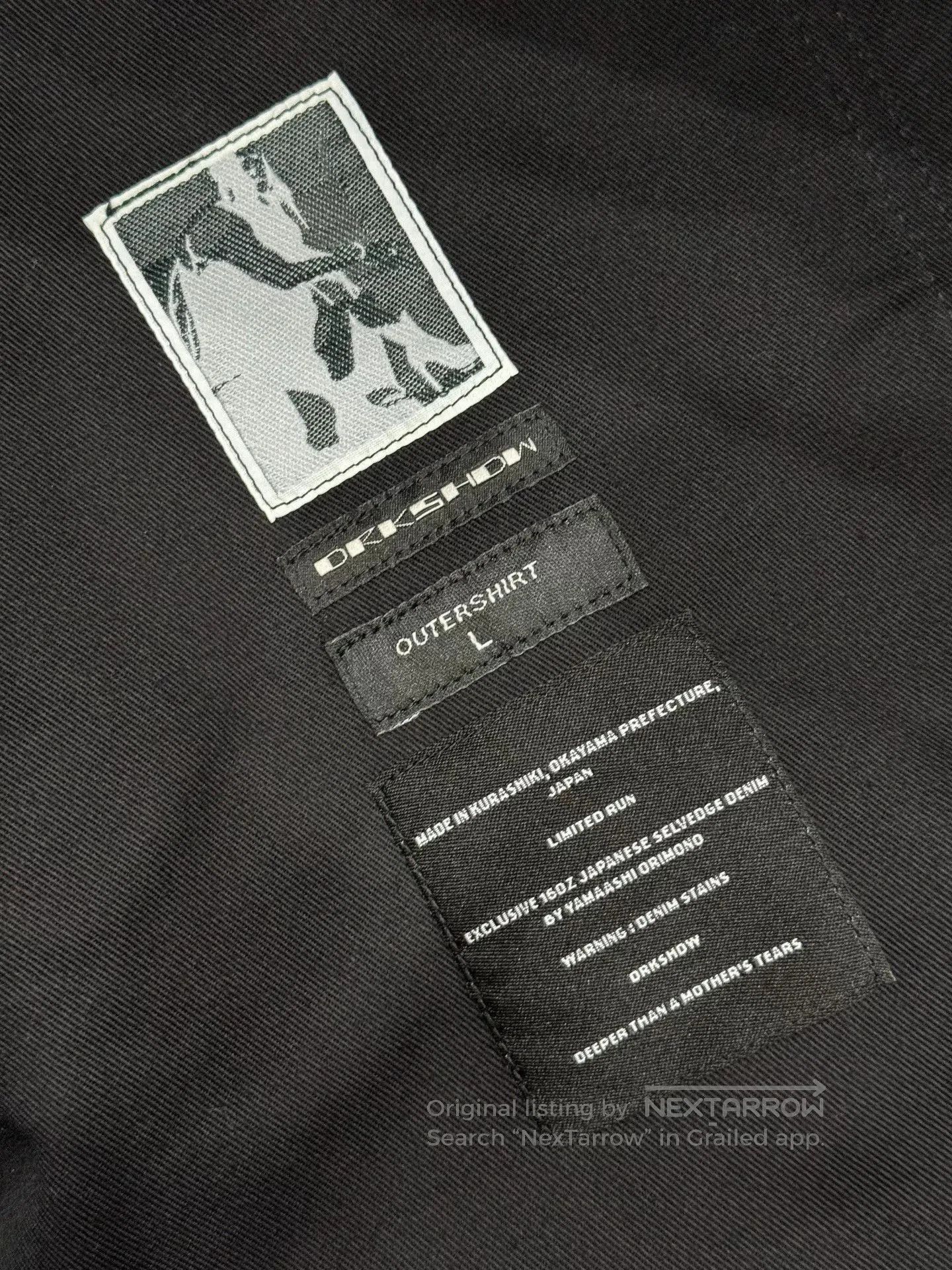 Rick Owens Drkshdw Rick Owens Drkshdw Oversized Denim Jacket. Size US L / EU 52-54 / 3 - 7 Thumbnail