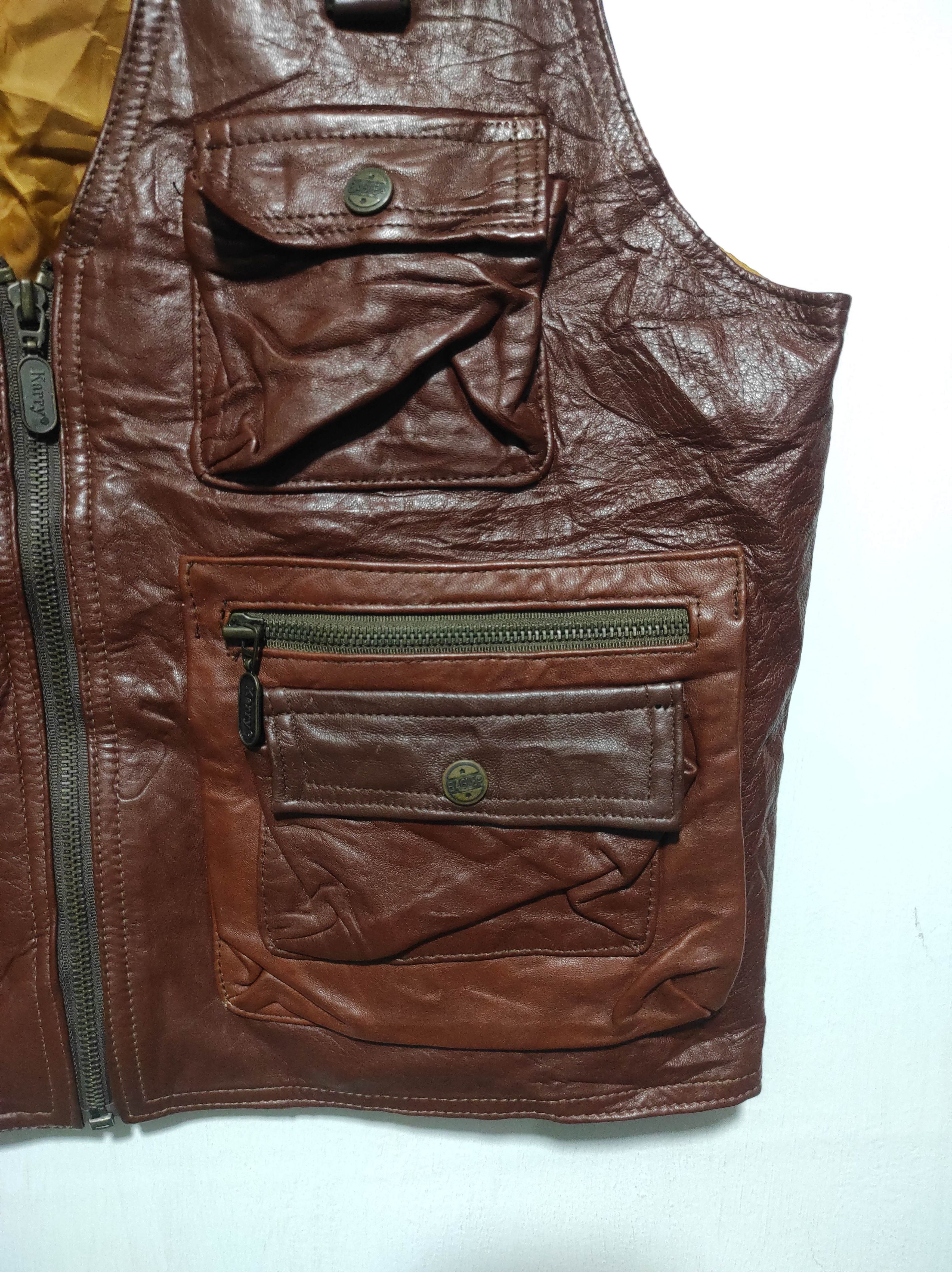Leather Front Line Leather Vest Size US L / EU 52-54 / 3 - 4 Thumbnail