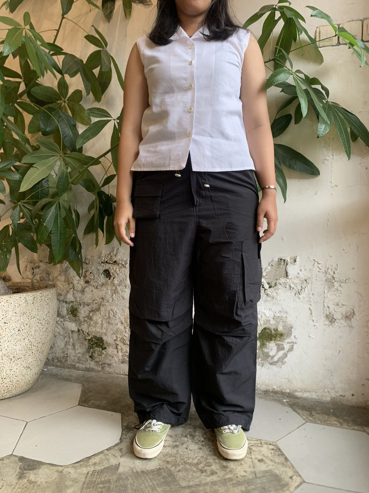 Michiko Koshino London JapaneseBrand x Michiko kashino London Superwide Pants Black Size US 33 - 4 Thumbnail