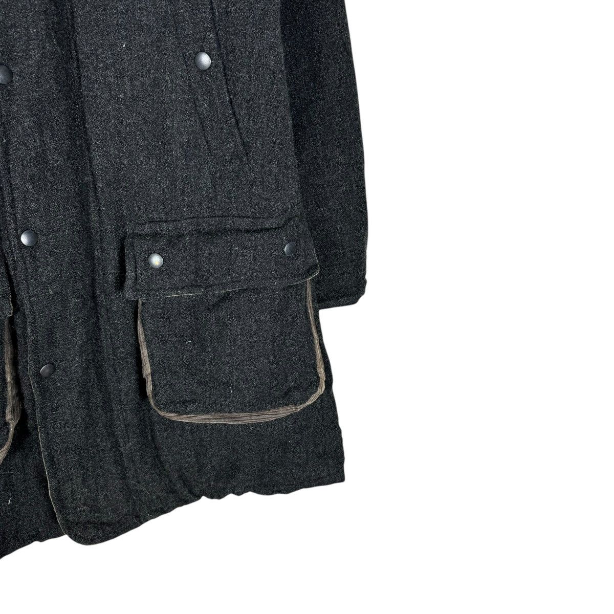 Johnbull ☀️JOHN BULL FISHTAIL PARKA ZIPPER LEATHER PART JACKET Size US S / EU 44-46 / 1 - 5 Thumbnail