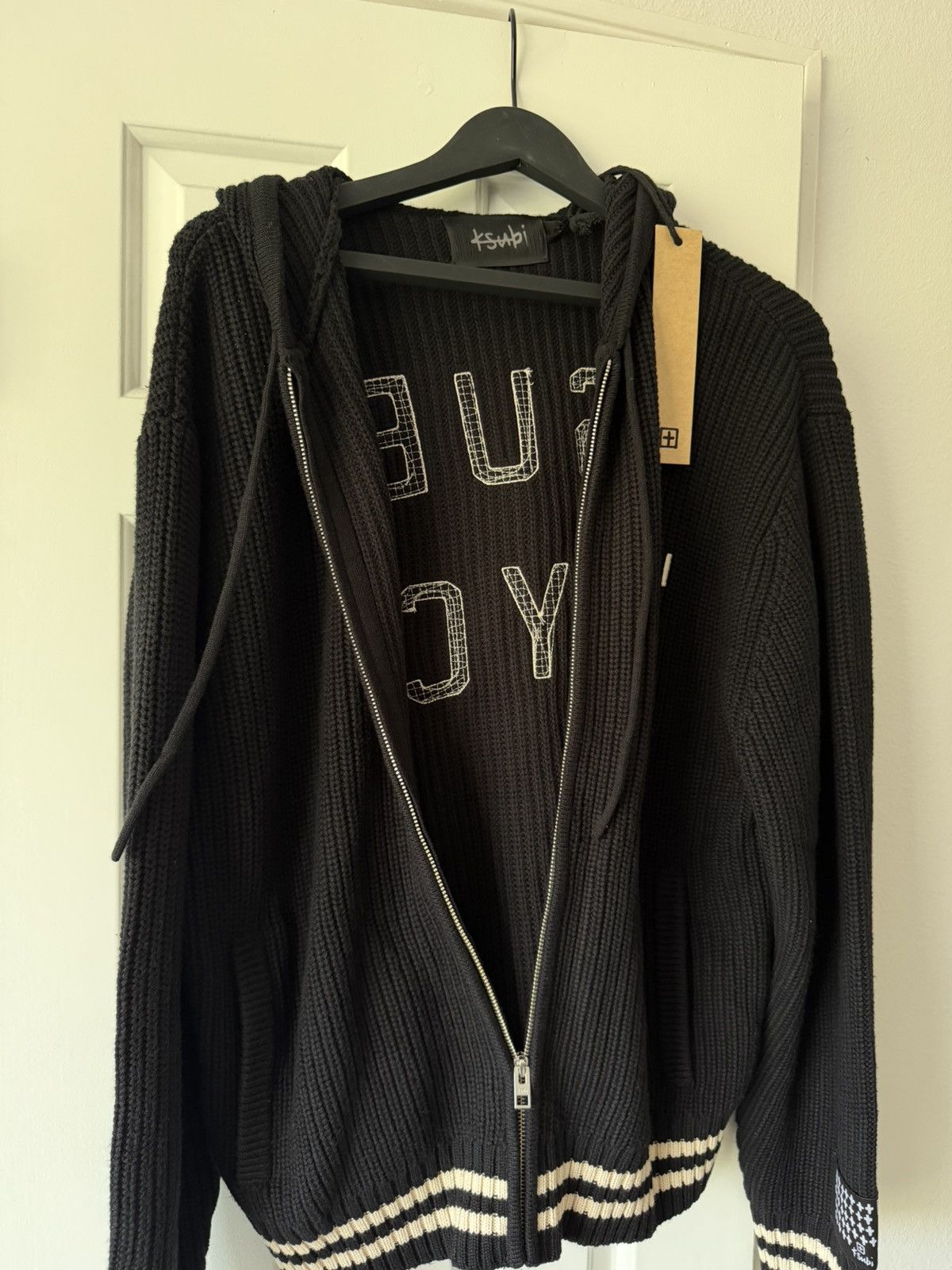 Ksubi Boxer Zip Knit Hoodie Midnight Size US M / EU 48-50 / 2 - 2 Thumbnail