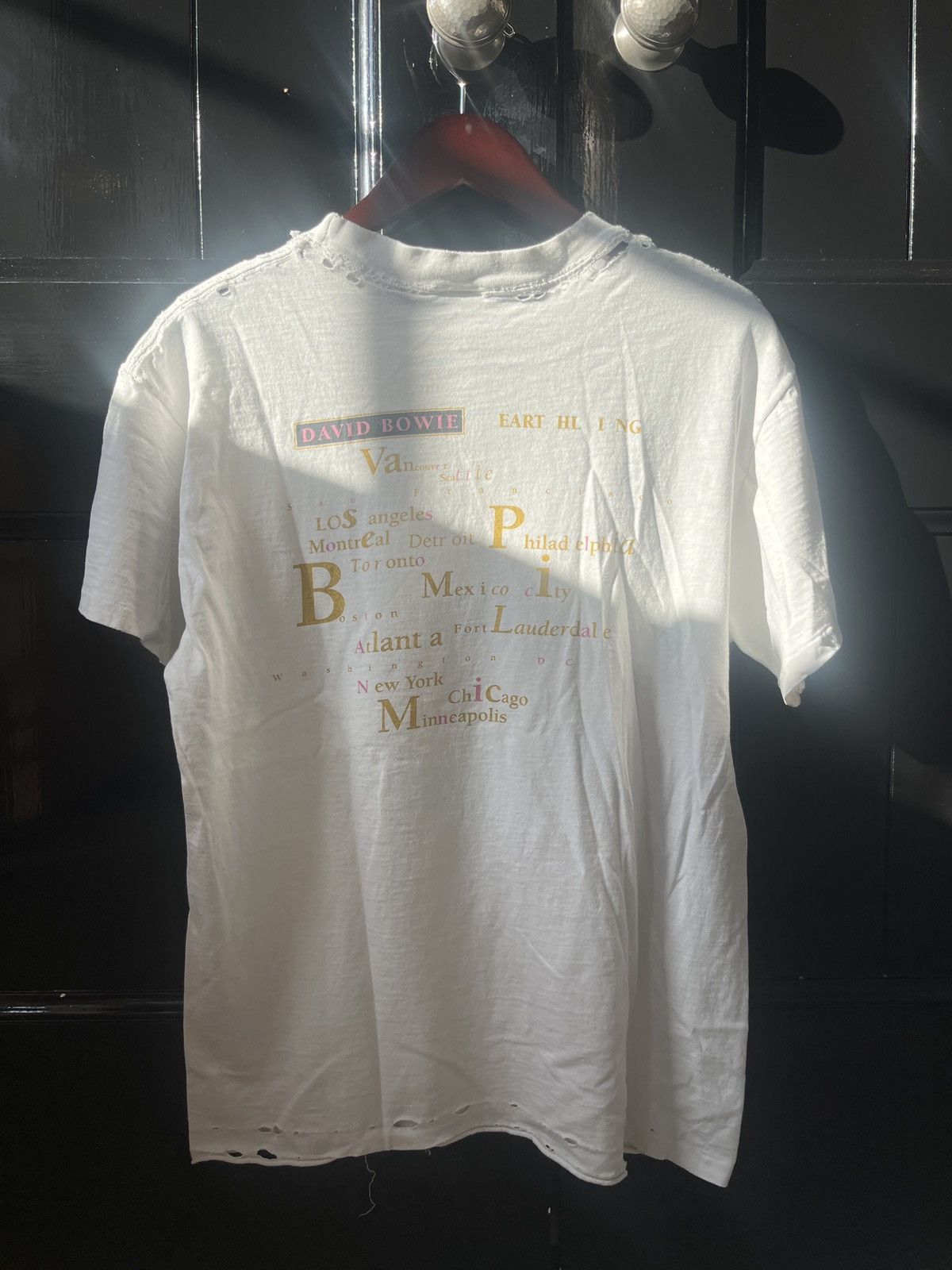 Vintage Band Tee x David Bowie Tour Size US L / EU 52-54 / 3 - 2 Thumbnail