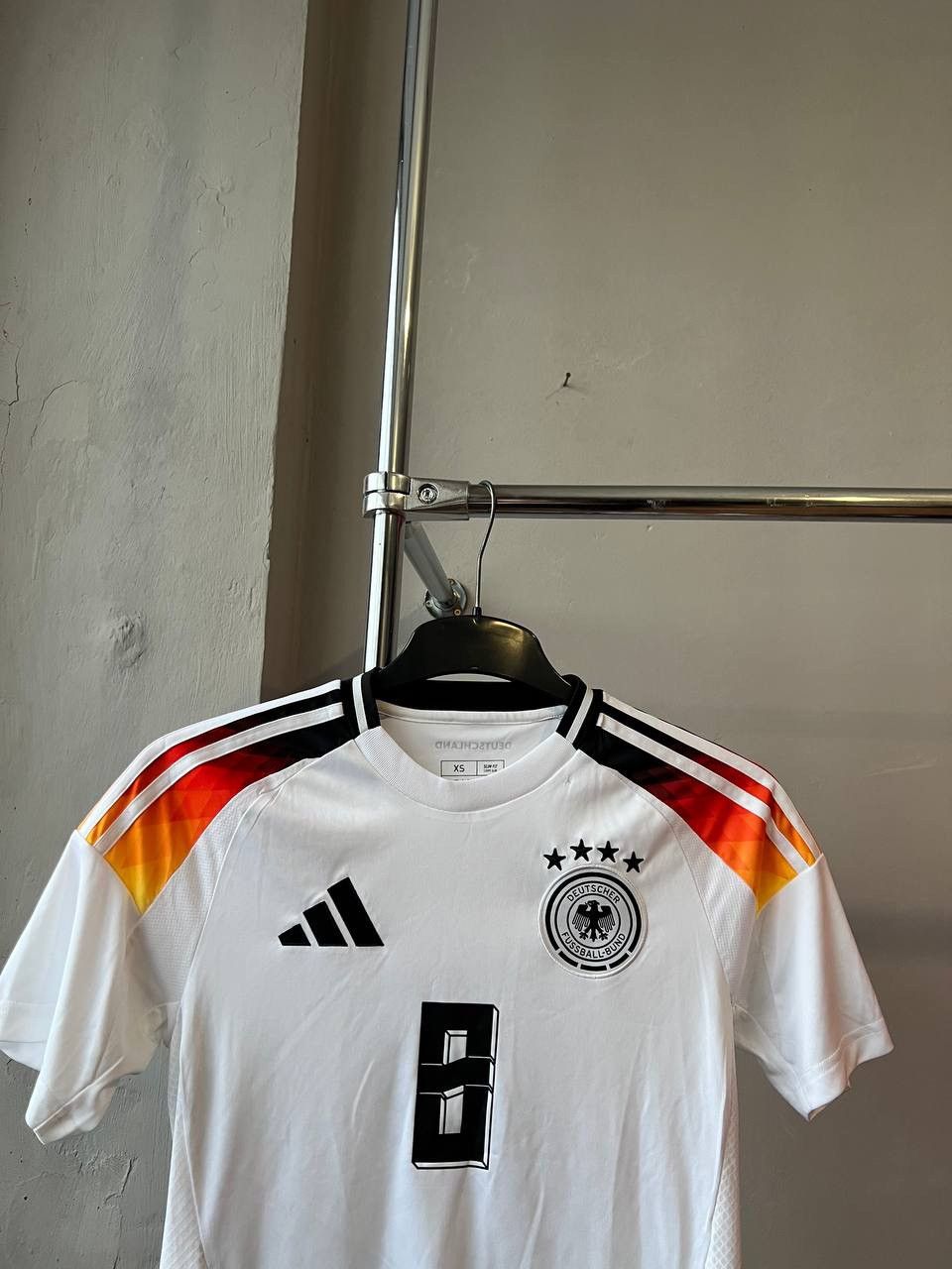 Adidas 2024/25 GERMANY TEAM #8 KROOS HOME SOCCER JERSEY SHIRT XS Size US XS / EU 42 / 0 - 6 Thumbnail