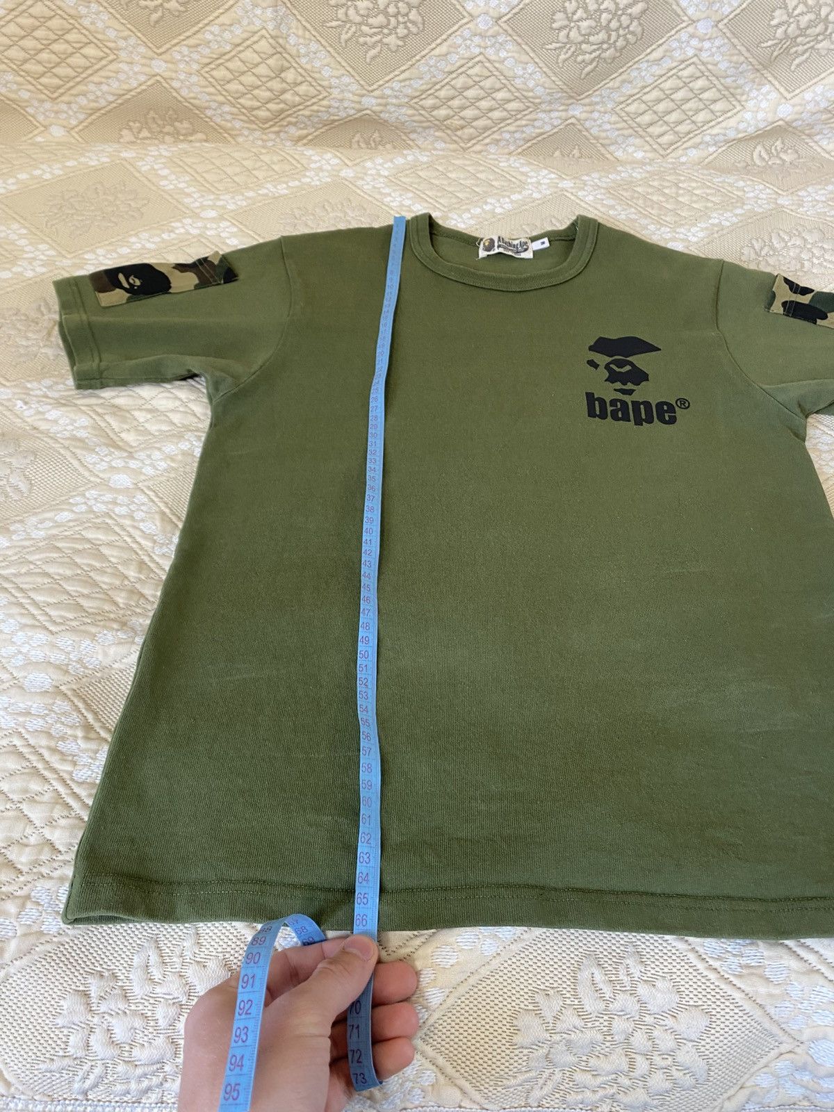 Bape 🔥 Bape Camo Monogram Shirt A Bathing Ape Pockets Logo Y2K Size US M / EU 48-50 / 2 - 13 Thumbnail