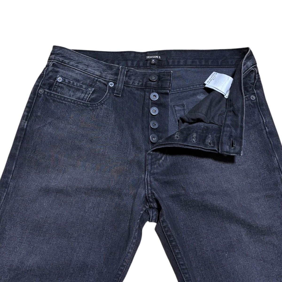 Kanye West YEEZY SEASON 6 FIVE POCKET JEANS YZY SZN DENIM Size US 32 / EU 48 - 4 Thumbnail