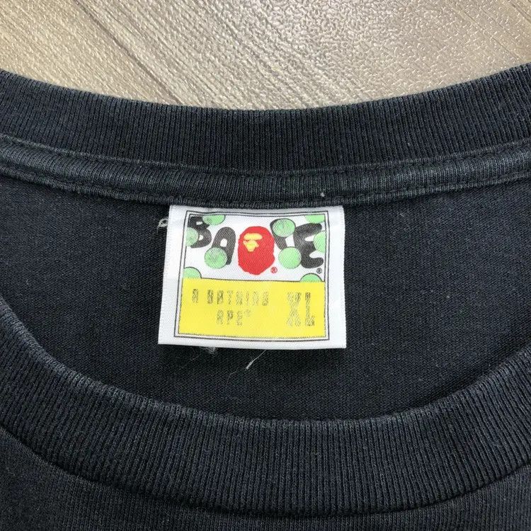 Bape Vintage Bape Blue Flames Tshirt Size US XL / EU 56 / 4 - 7 Thumbnail