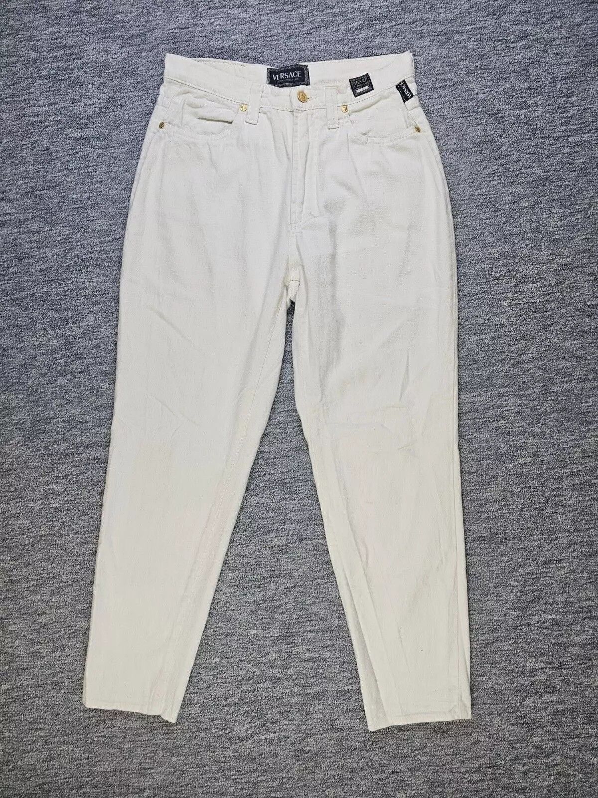 90s Versace Jeans Couture Tapered Jeans by Ittierre W28