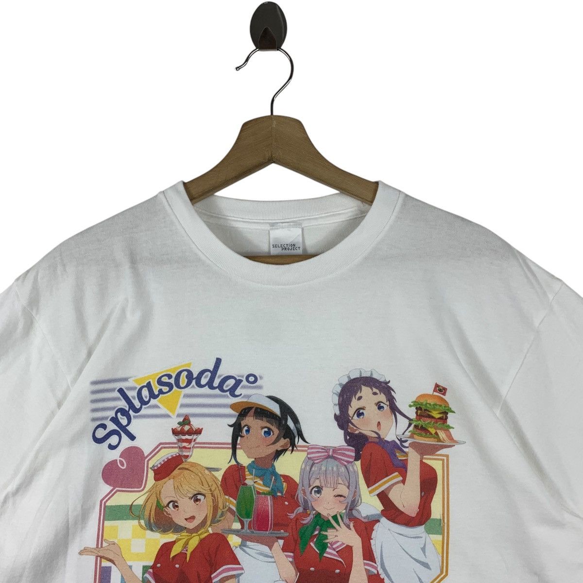 Anime × Japanese Brand SPLASODA Kujibikido SELECTION PROJECT Lottery Anime tee Size US XL / EU 56 / 4 - 2 Thumbnail