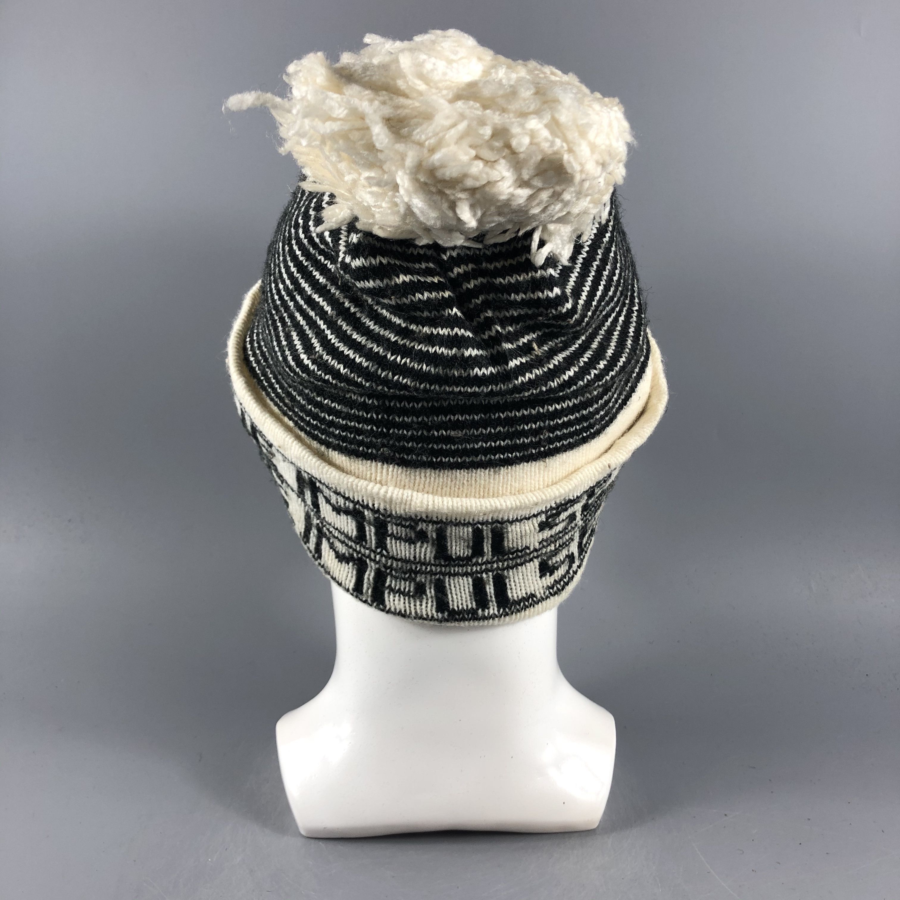 Impulse × Japanese Brand × Vintage Impulse Stripe Beanie Snow Hat Snow Cap -D036 Size ONE SIZE - 3 Thumbnail