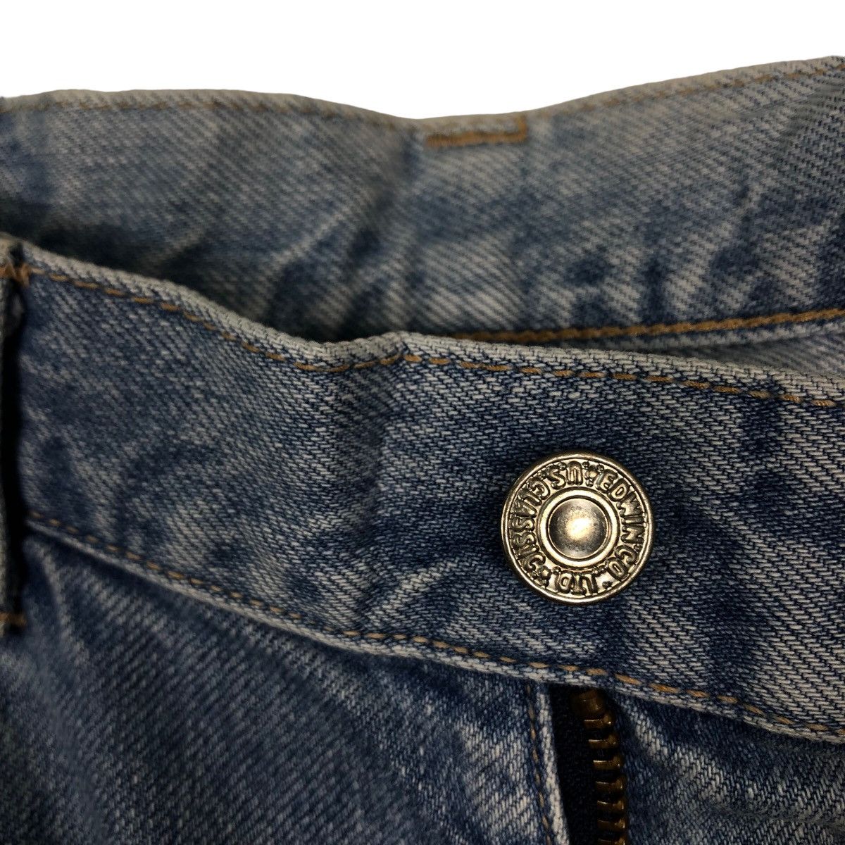 Edwin 🔥Vintage Denim Jeans Edwin Us Classic Biker Wear Size US 30 / EU 46 - 17 Thumbnail