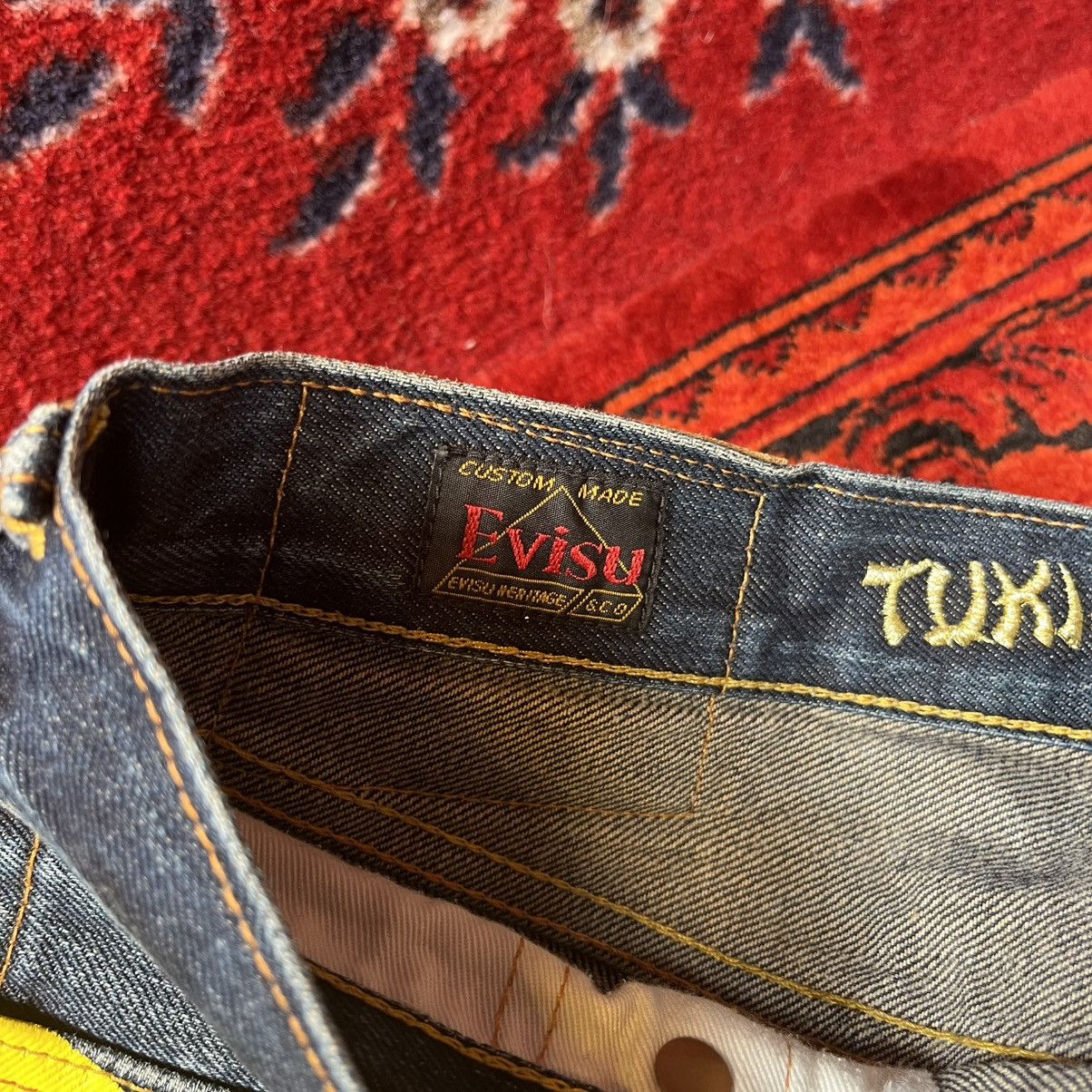 Evisu EVISU Jeans Japan Tukimi Tsukimi Special Rabbit Moon Print Size US 31 - 12 Thumbnail