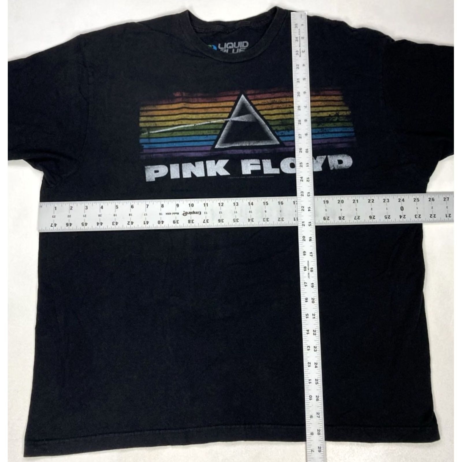 Liquid Blue VINTAGE Liquid Blue Pink Floyd The Dark Side Of The Moon Graphic T-shirt Men XXL Black Size US XXL / EU 58 / 5 - 5 Thumbnail