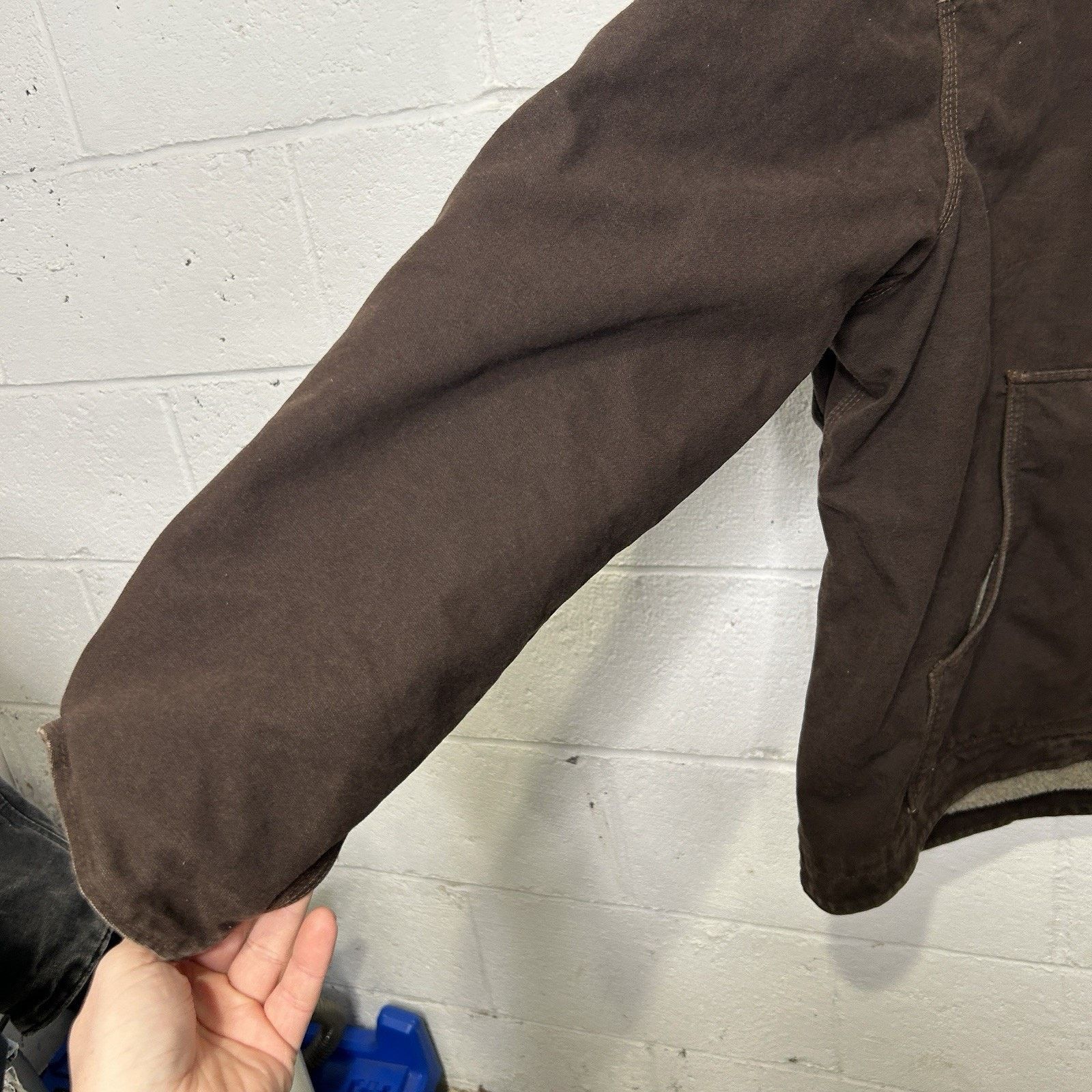 Carhartt Vintage Carhartt Sherpa-Lined Ridge Jacket “Dark Brown” C61 Size US XL / EU 56 / 4 - 5 Thumbnail