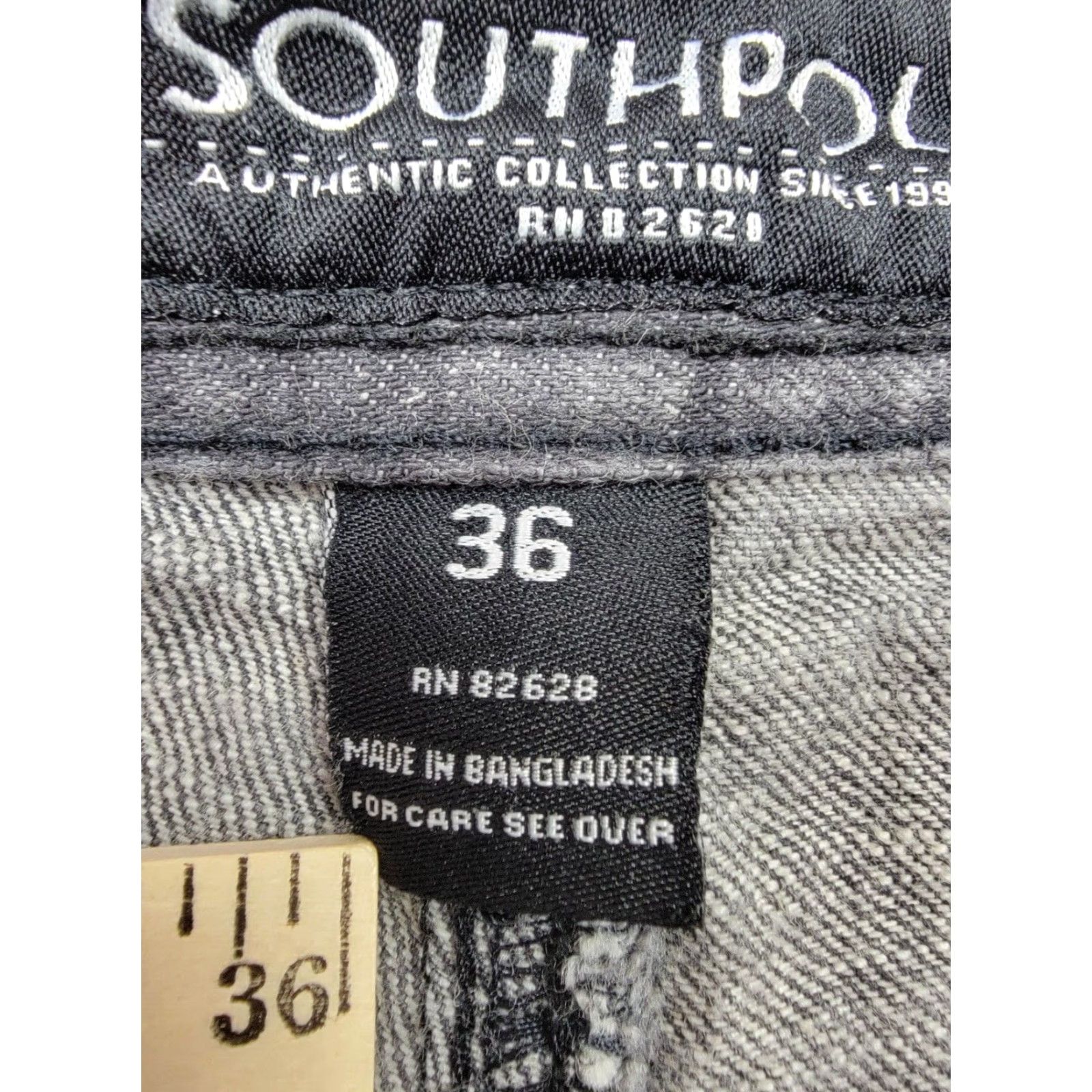 Southpole Southpole Jeans Shorts Mens 36 Black Gray Distressed Denim Collection Bermuda 90s Hip Hop Mens Size US 36 / EU 52 - 5 Thumbnail