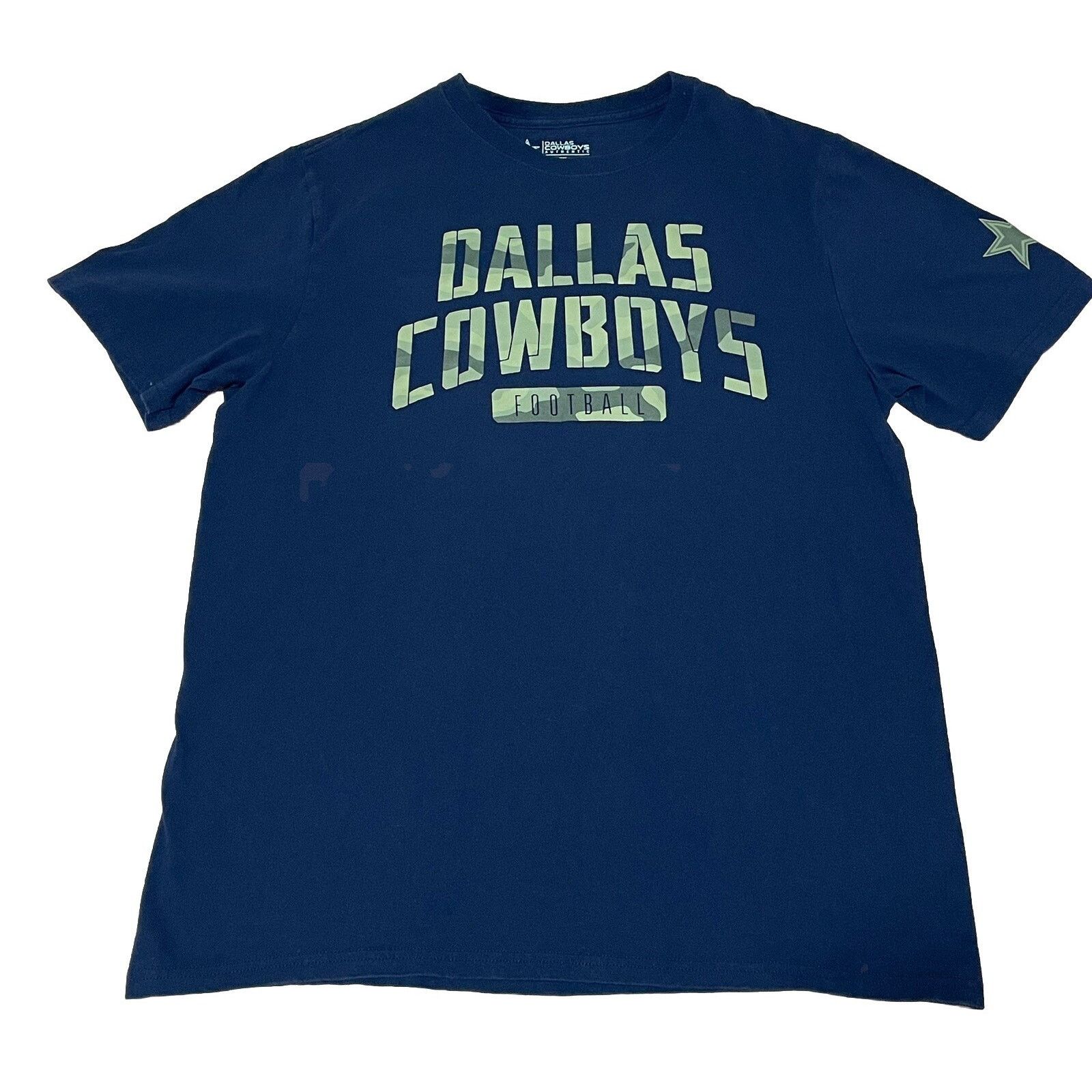 The Unbranded Brand Dallas Cowboys Dak Prescott Camo Name & Number T-Shirt Size US L / EU 52-54 / 3 - 1 Thumbnail