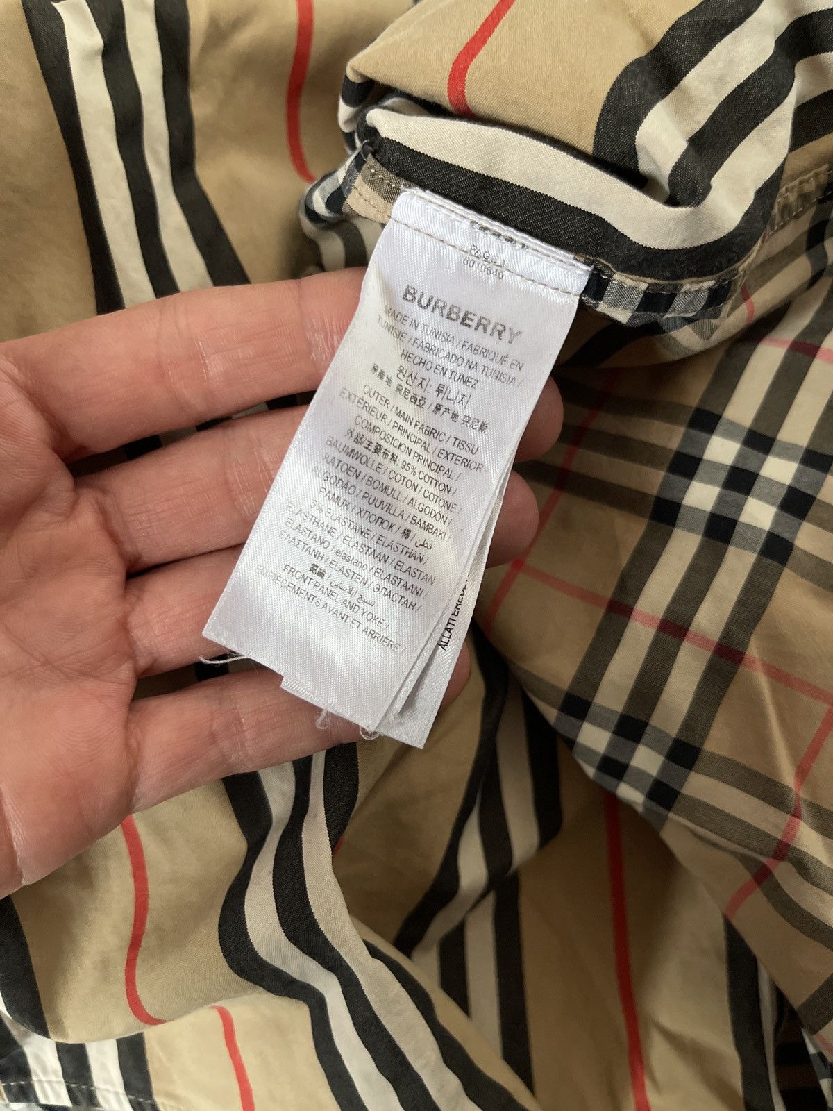 Burberry Original Burberry men’s shirt, size „M”. Size US M / EU 48-50 / 2 - 7 Thumbnail