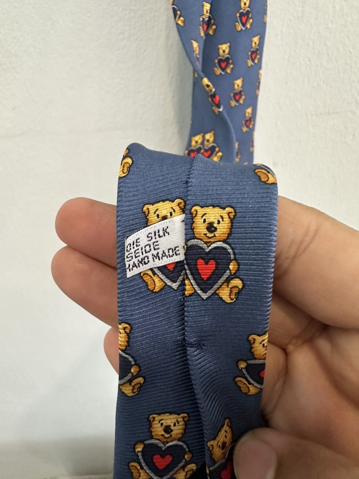 Dior Dior “Teddy Bear” Tie Size ONE SIZE - 2 Thumbnail