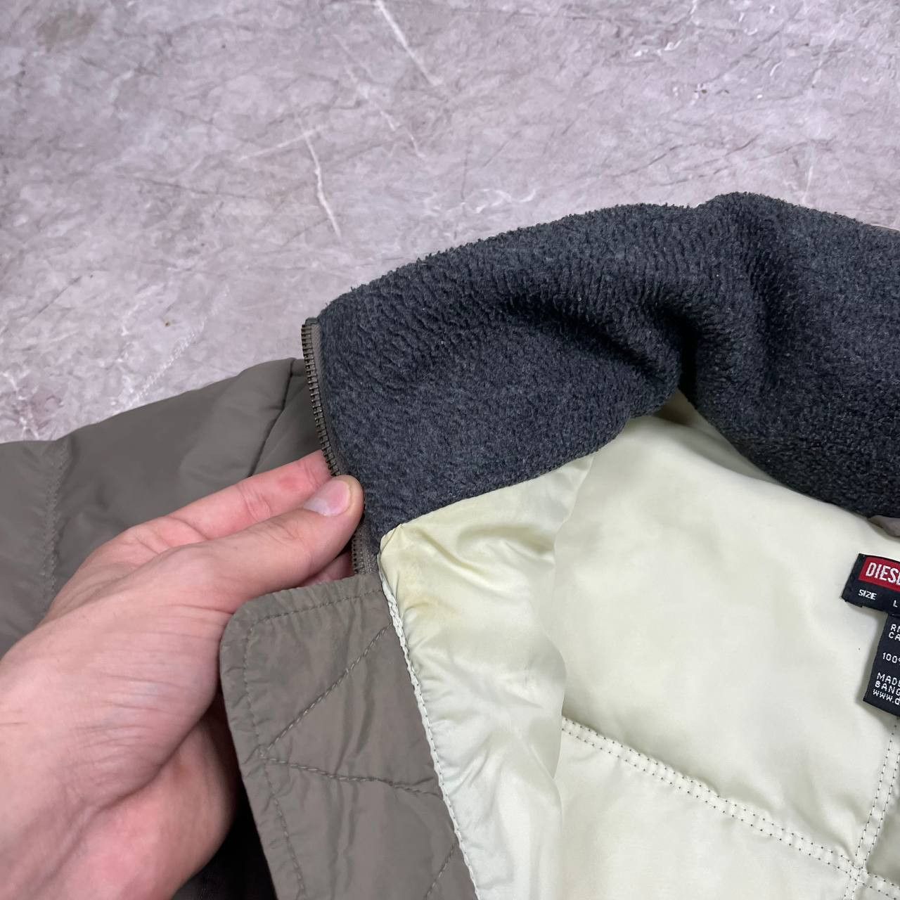 Diesel Vintage Diesel Winter Puffer Jacket Mens Size L Size US L / EU 52-54 / 3 - 12 Thumbnail
