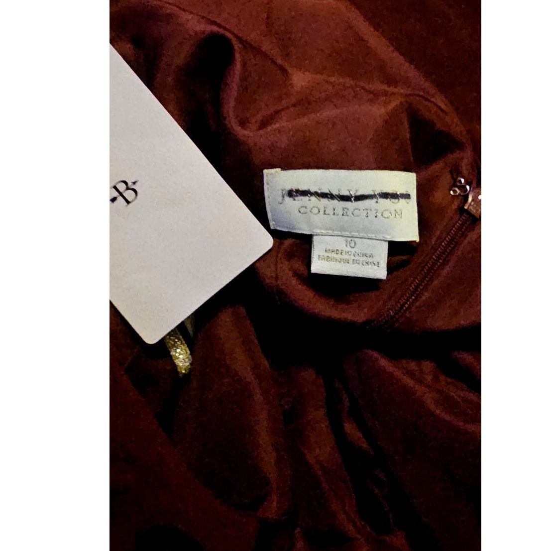 Anthropologie New Anthropologie BHLDN Jenny Yoo Mila Dress SZ 10 Hibiscus Size L / US 10 / IT 46 - 4 Thumbnail