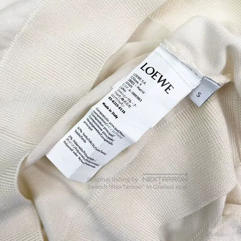 Loewe Loewe Silk Polo knit sweater Size S / US 4 / IT 40 - 6 Thumbnail