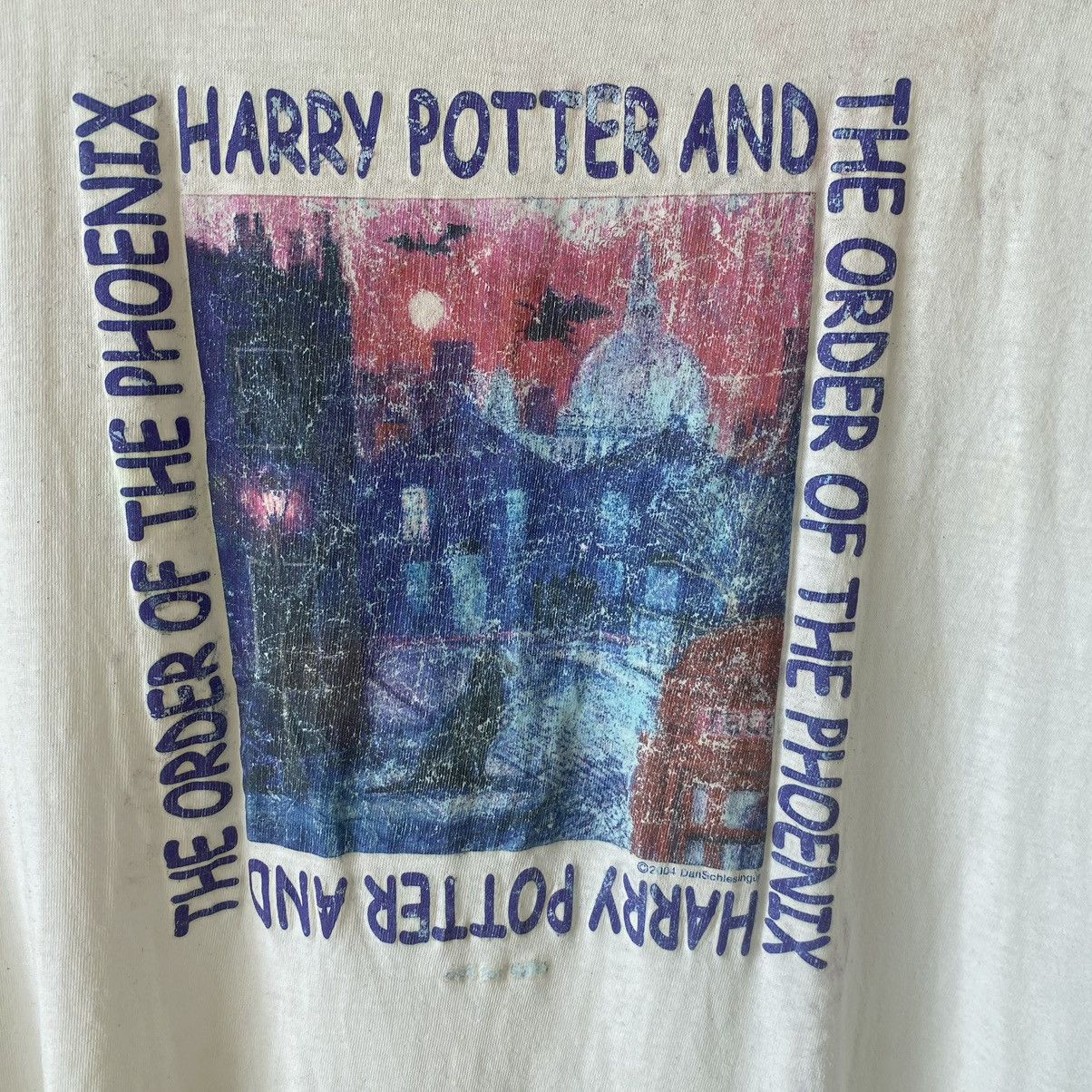 Vintage Vintage 2004 Harry Porter The Order Of The Phoenix Movie Tee Size US M / EU 48-50 / 2 - 5 Thumbnail